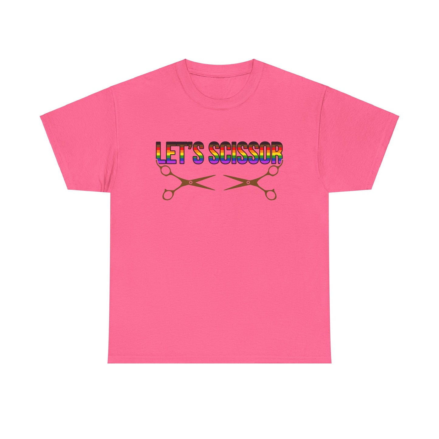 Let's Scissor - Unisex Heavy Cotton Tee