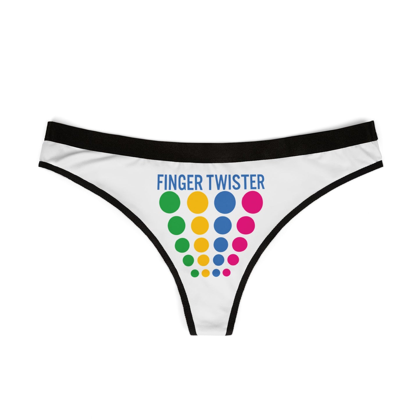 Finger Twister - Women's Thongs (AOP)
