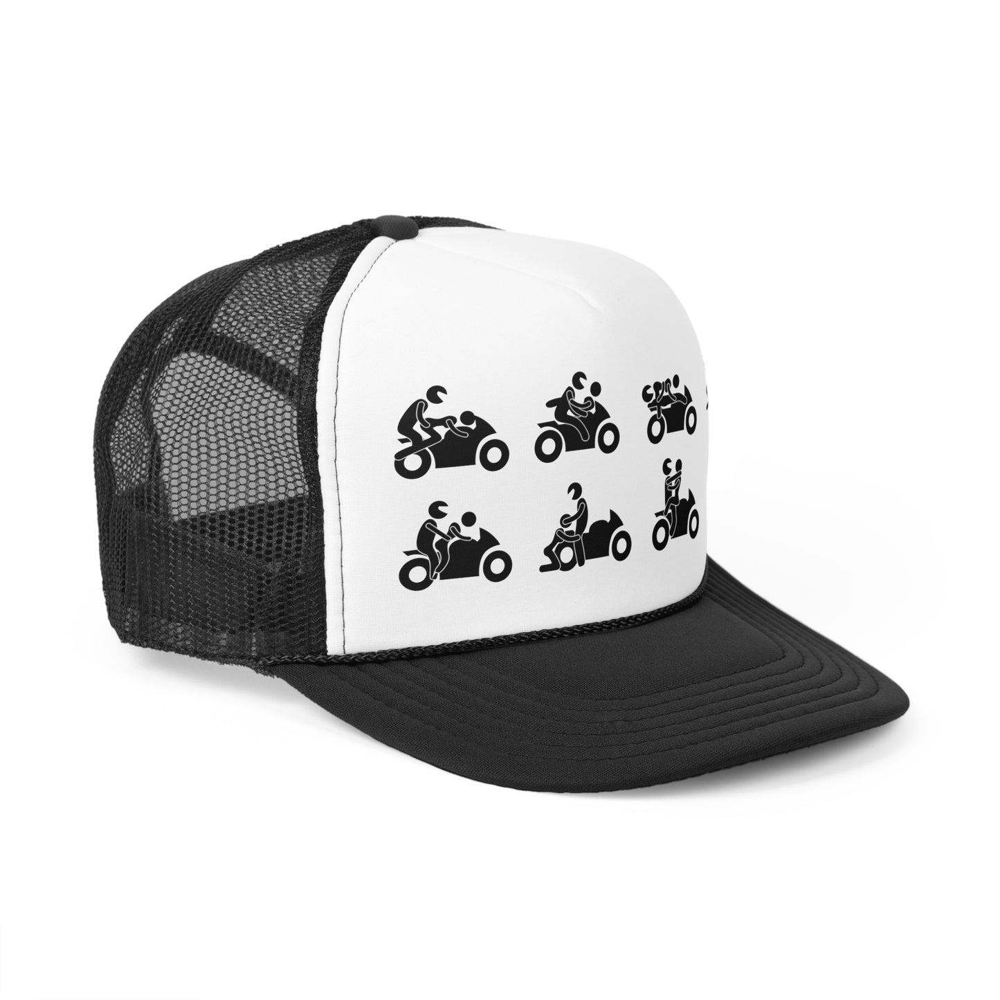 Motorcycle Action - Funny Trucker Caps