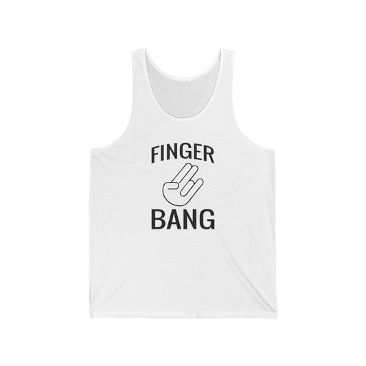 Finger Bang - Unisex Jersey Tank