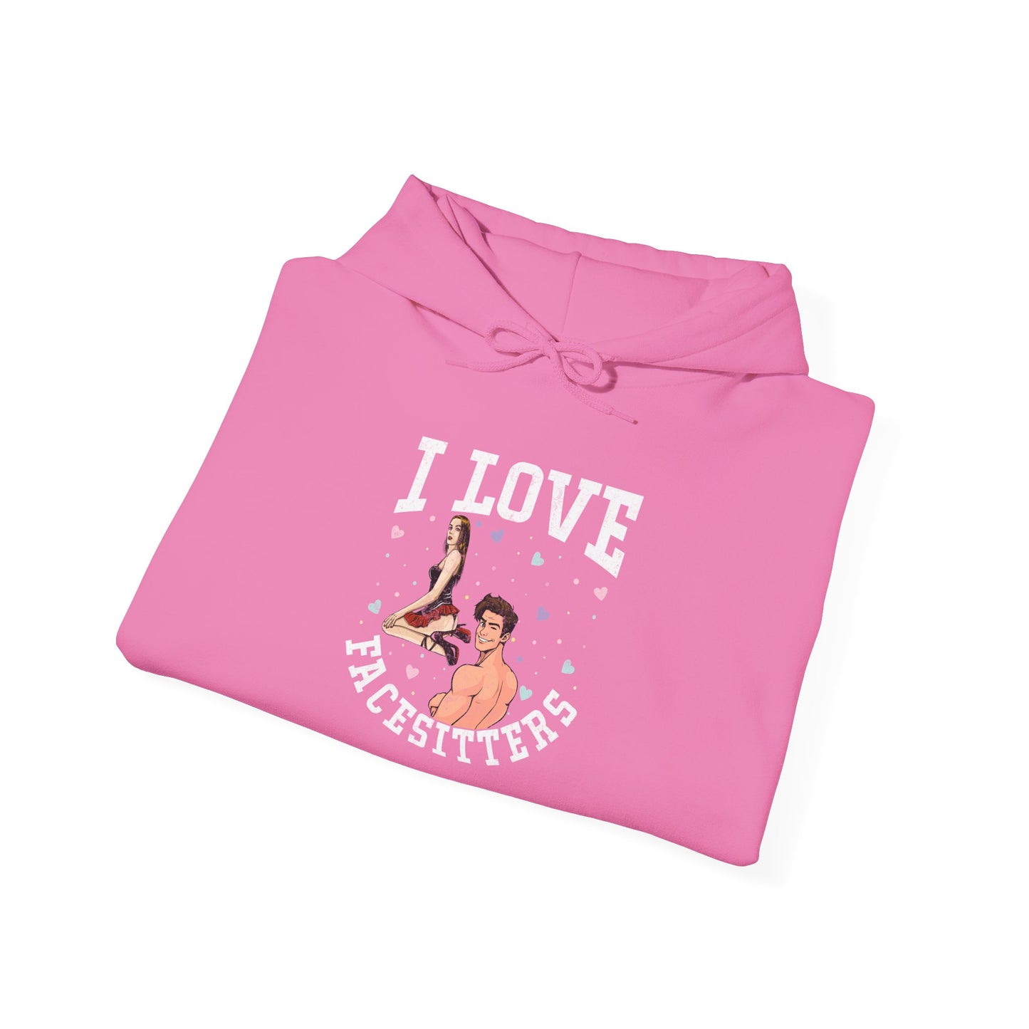 I Love Facesitters - Unisex Heavy Blend™ Hooded Sweatshirt