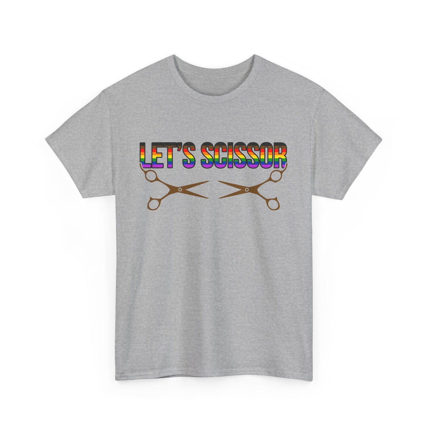 Let's Scissor - Unisex Heavy Cotton Tee