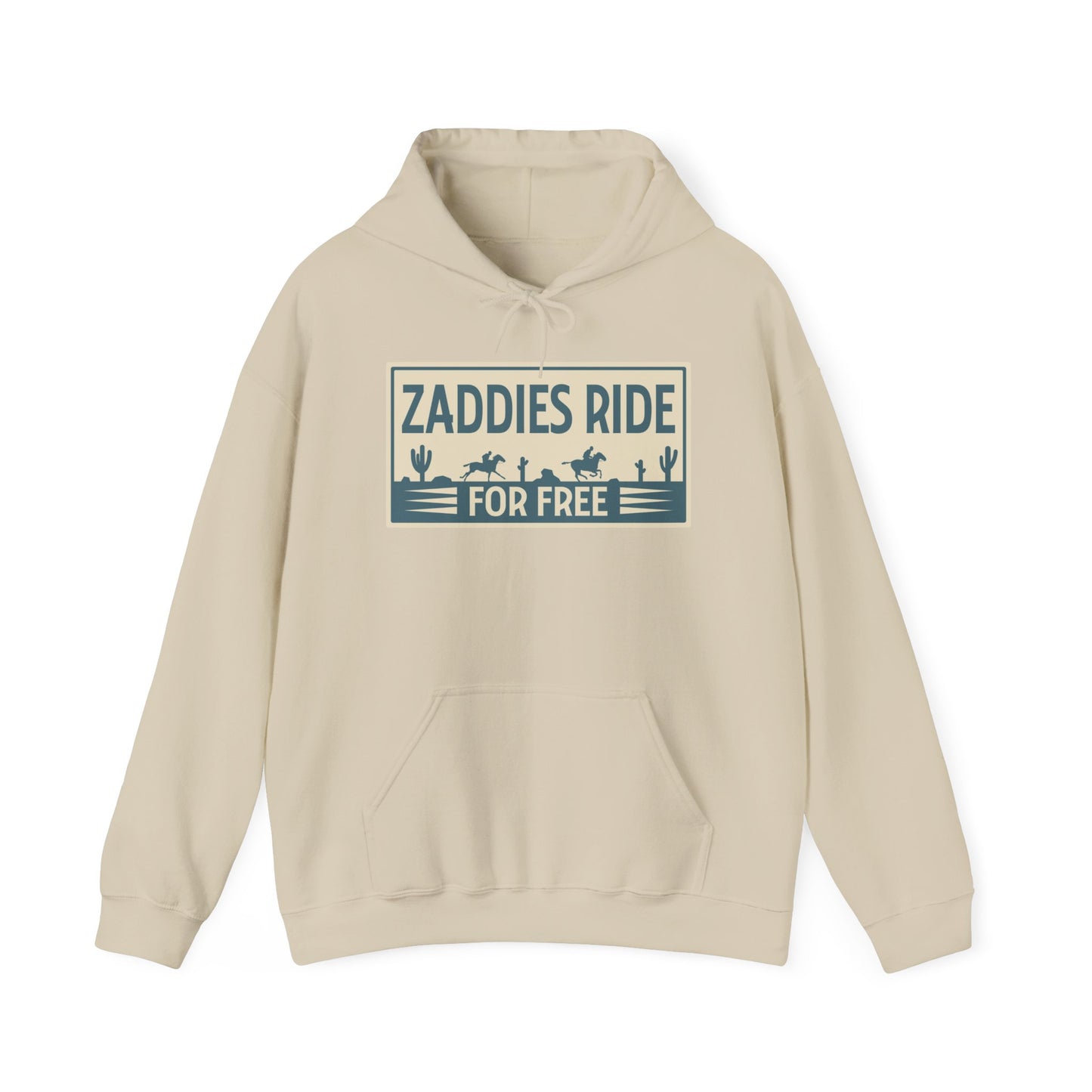 Zaddies Ride For Free - Unisex Heavy Blend™ Hooded Sweatshirt