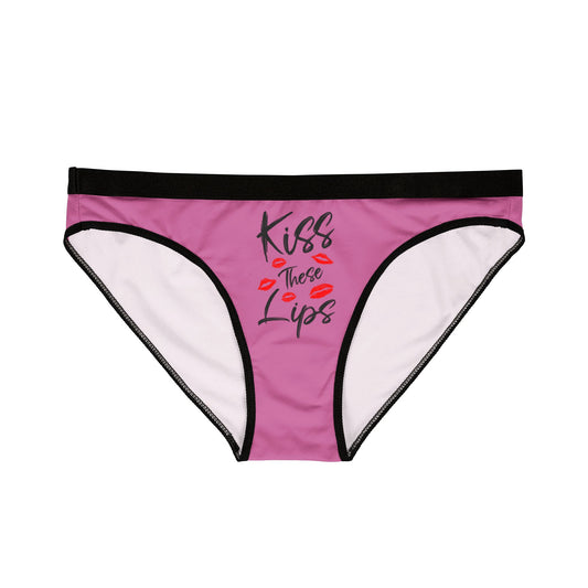 Kiss These Lips - Light Purple - Women's Underwear (AOP)