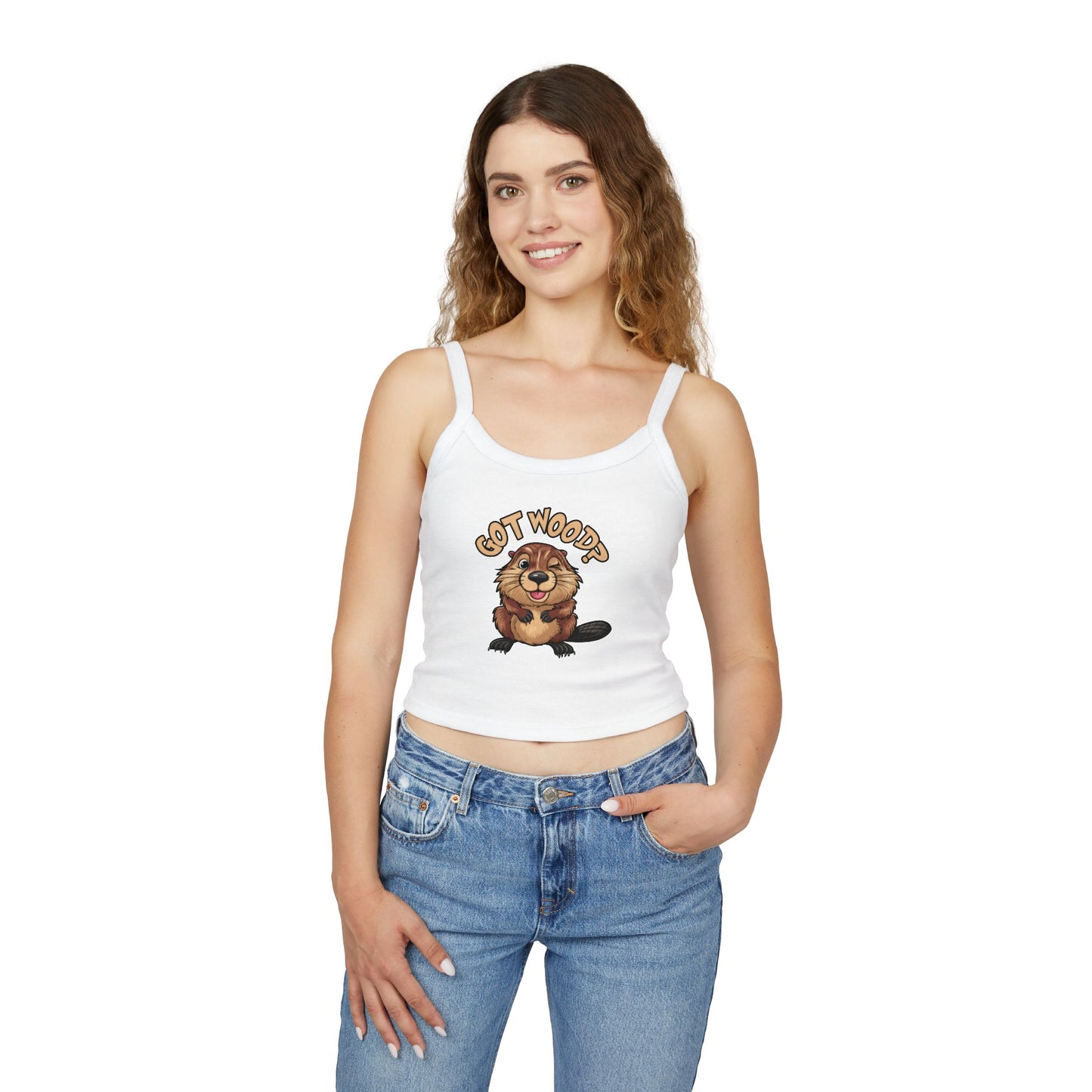 Got Wood? - Women's Spaghetti Strap Tank Top