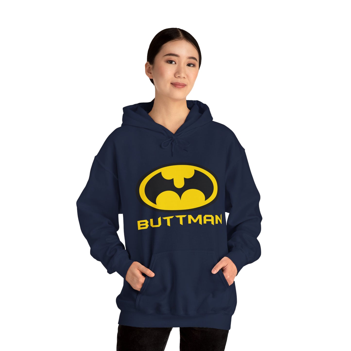 Butt Man - Funny Unisex Heavy Blend Hoodie