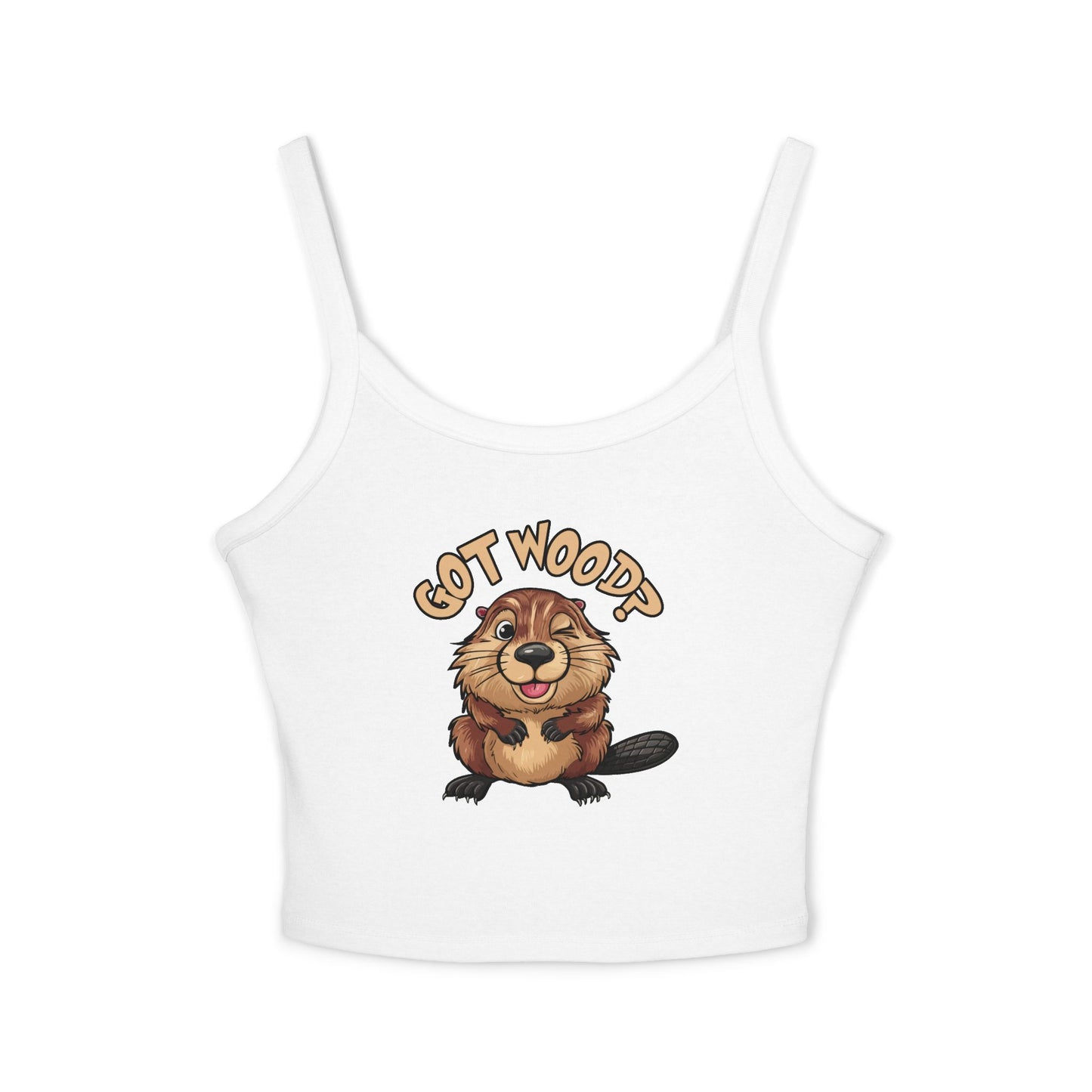 Got Wood? - Women's Spaghetti Strap Tank Top