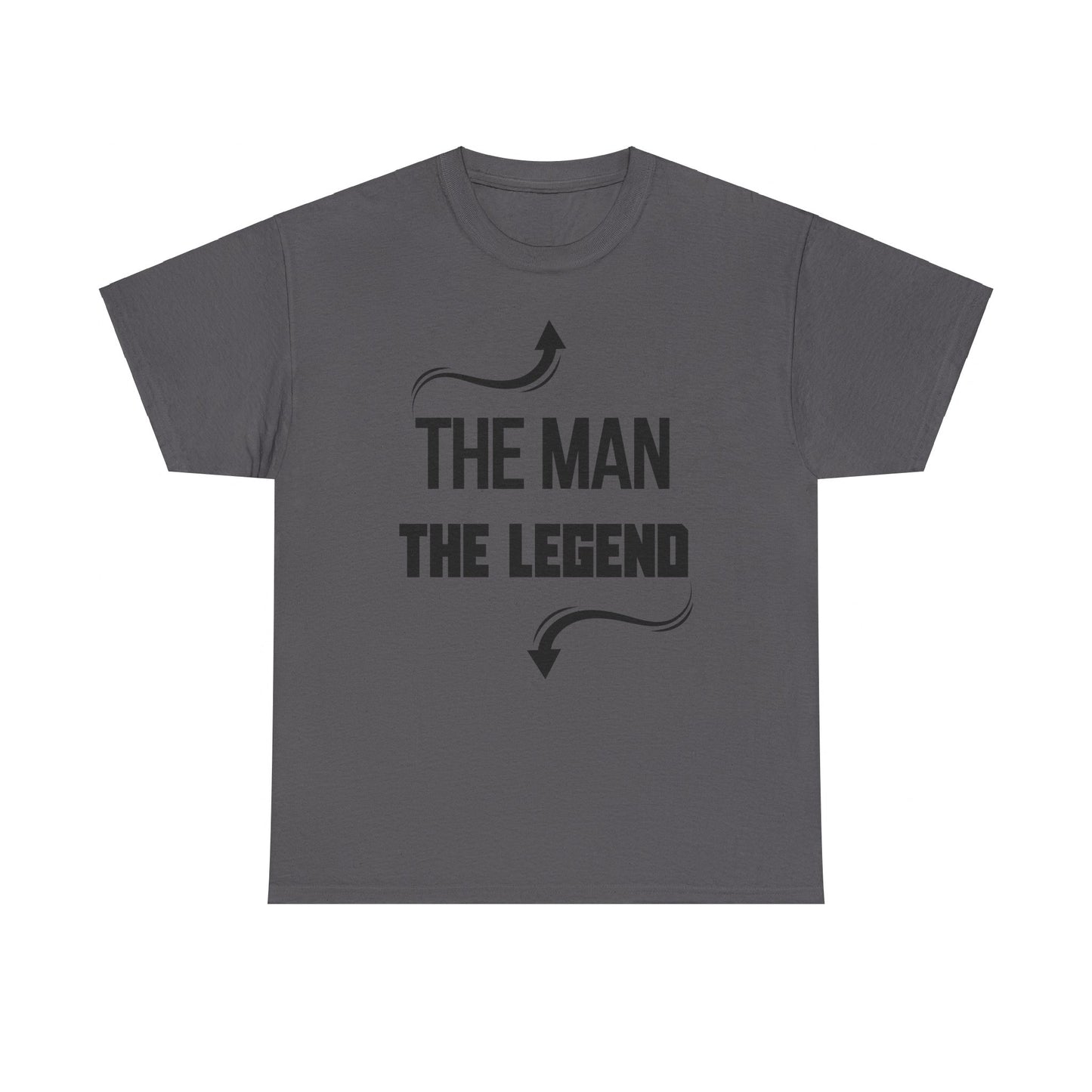 The Man The Legend - Funny Unisex Heavy Cotton Tee
