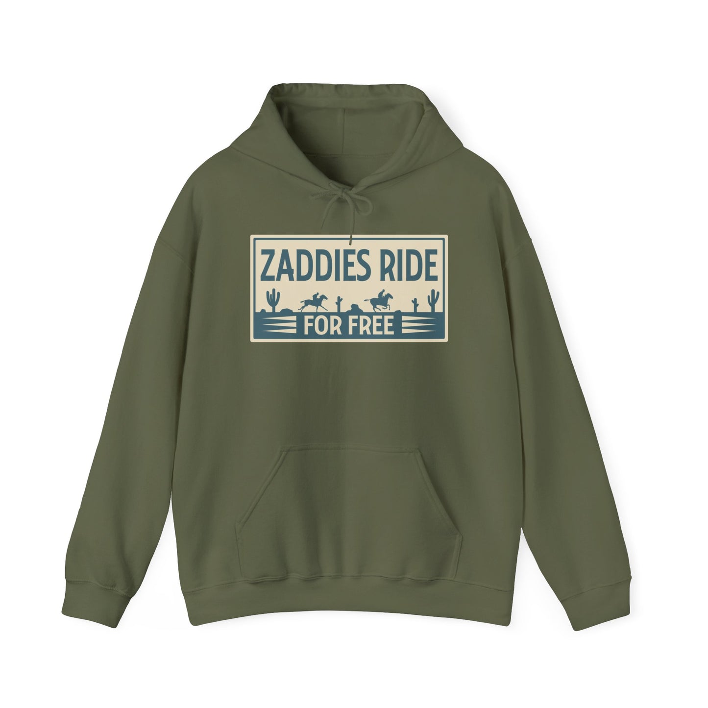 Zaddies Ride For Free - Unisex Heavy Blend™ Hooded Sweatshirt