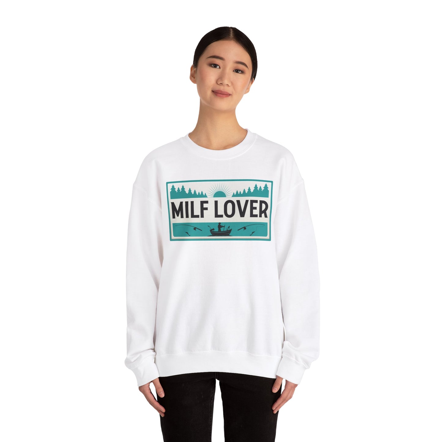 MILF Lover - Unisex Heavy Blend™ Crewneck Sweatshirt