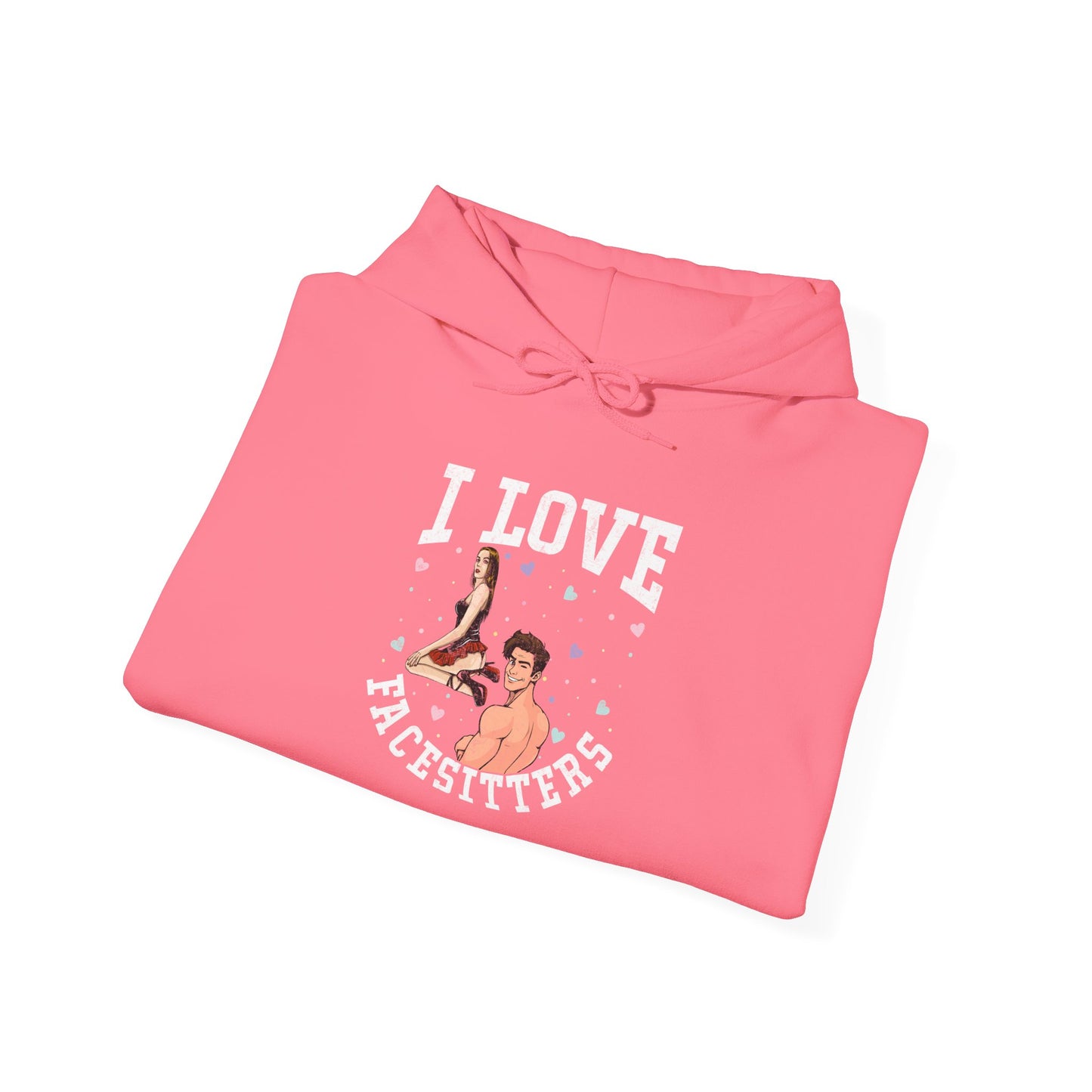 I Love Facesitters - Unisex Heavy Blend™ Hooded Sweatshirt