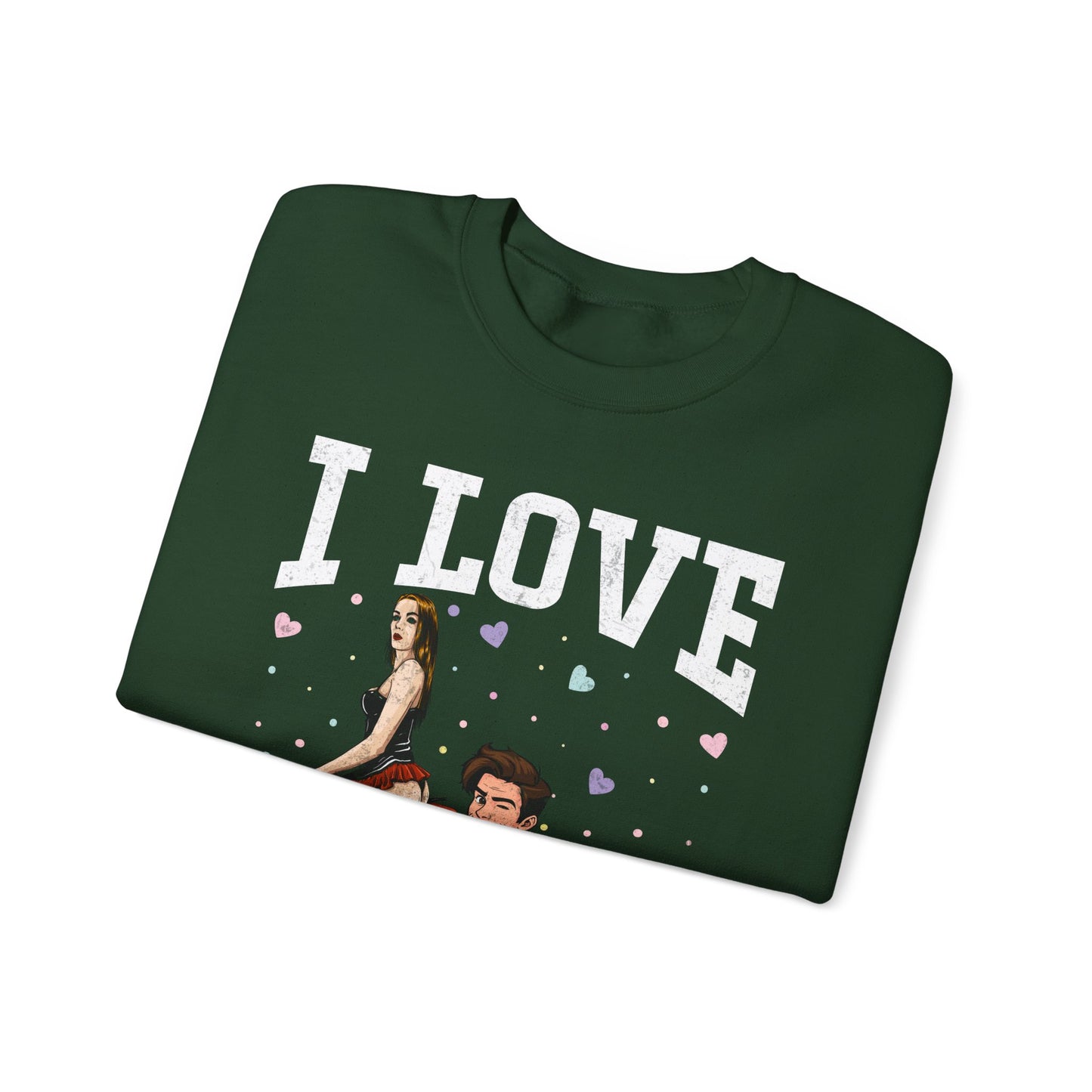 I Love Facesitters - Unisex Heavy Blend™ Crewneck Sweatshirt