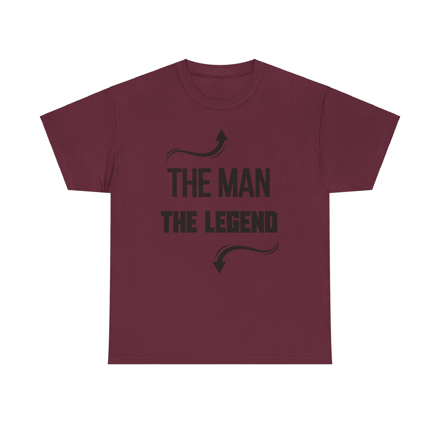 The Man The Legend - Funny Unisex Heavy Cotton Tee
