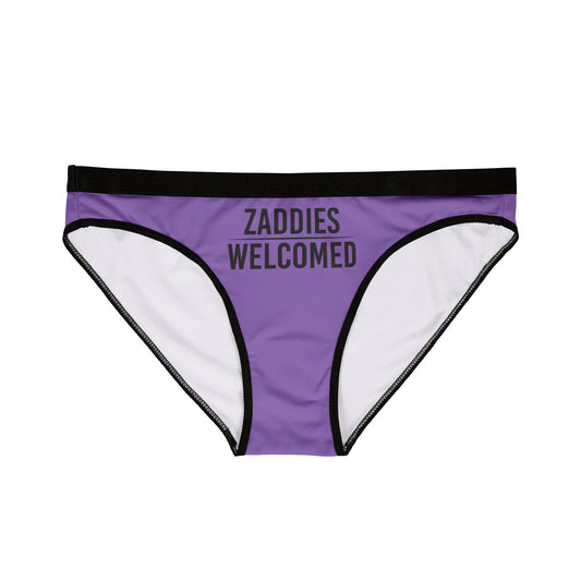 Zaddies Welcomed - Light Purple - Women's Underwear (AOP)