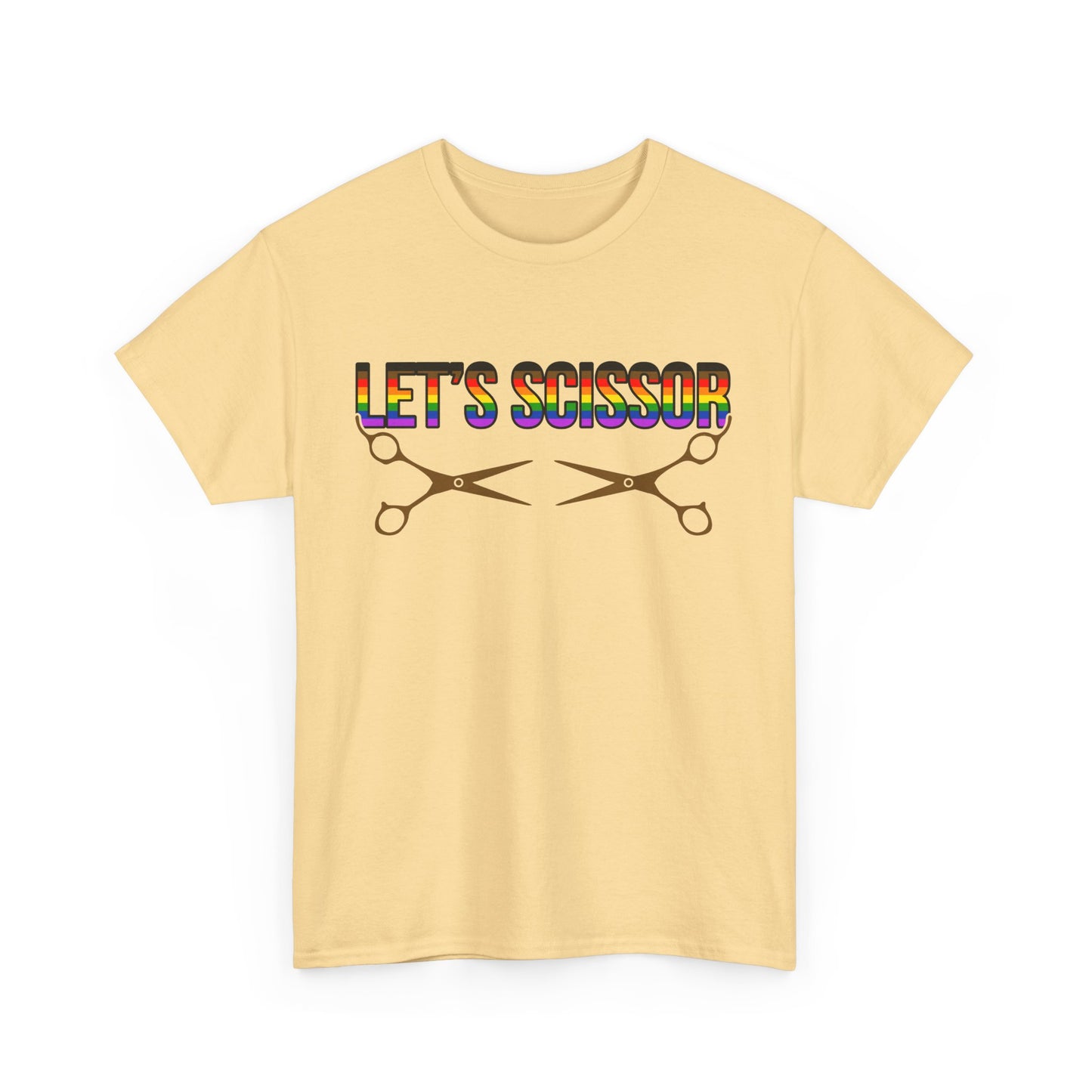 Let's Scissor - Unisex Heavy Cotton Tee