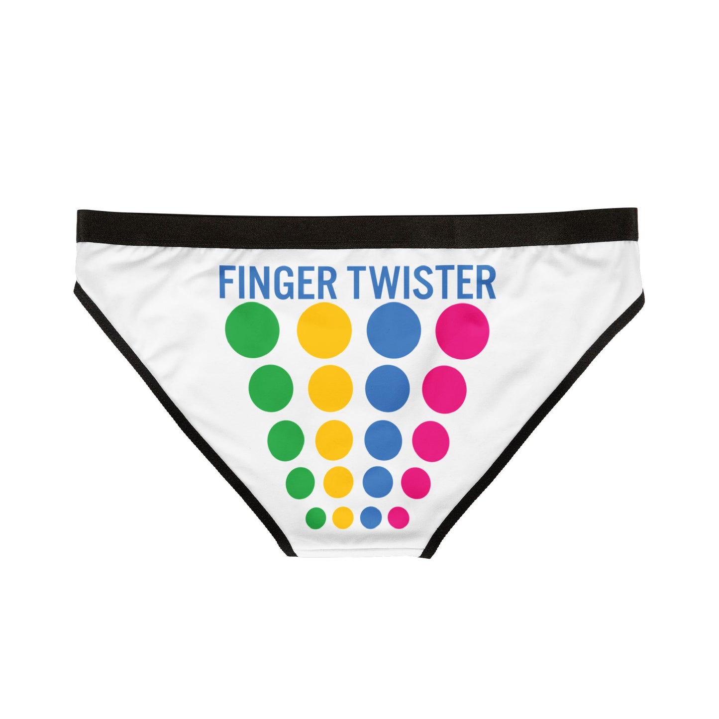 Finger Twister - White - Women's Underwear (AOP)