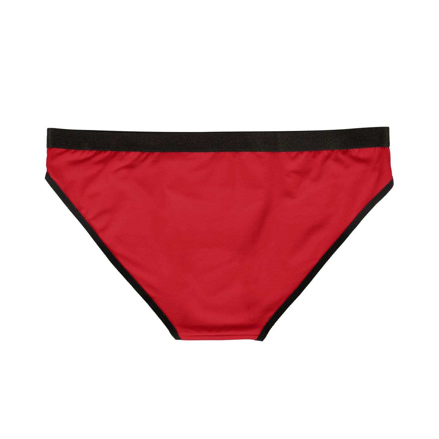 Winking Beaver - Dark Red - Women's Underwear (AOP)