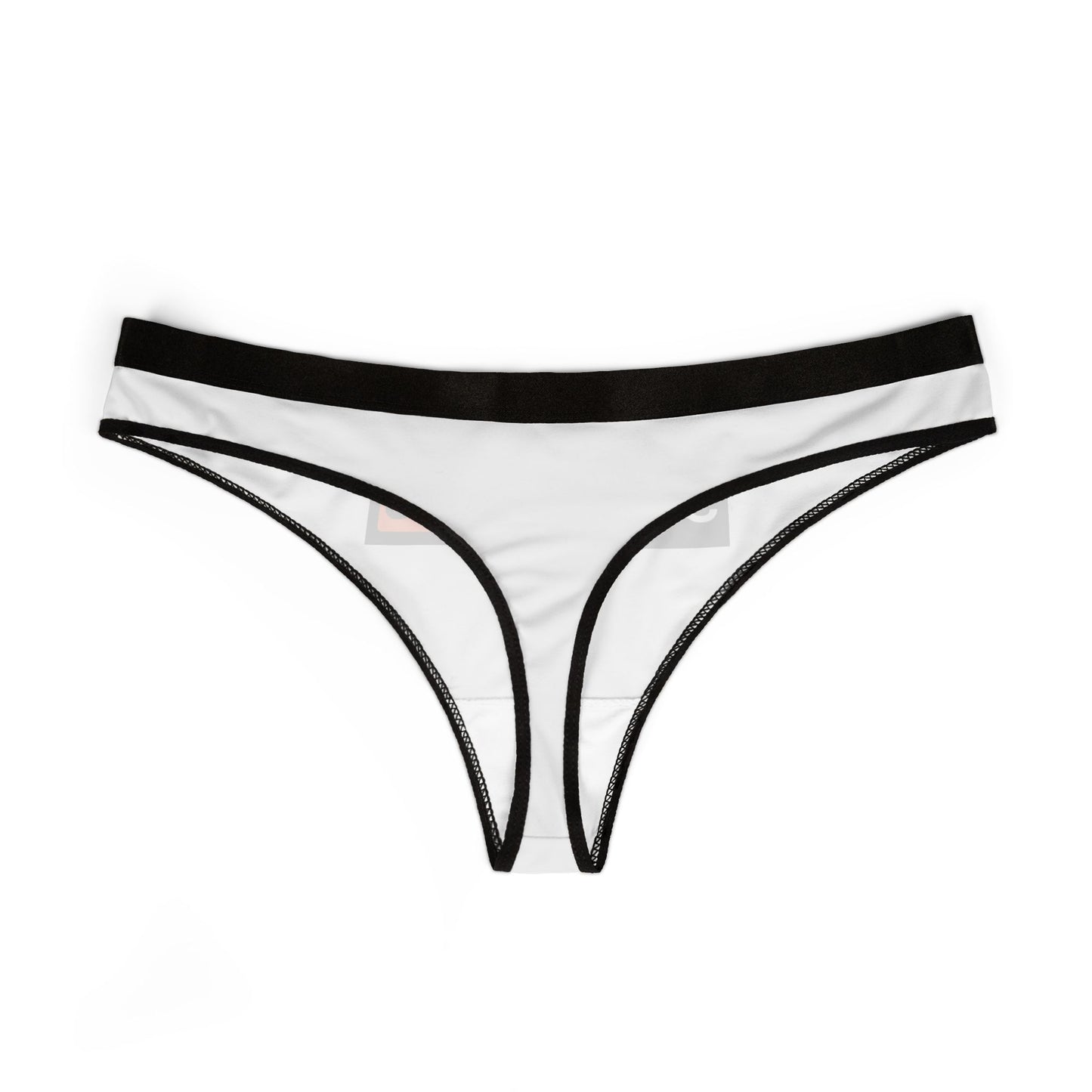 Send Dudes - White - Women's Thongs (AOP)