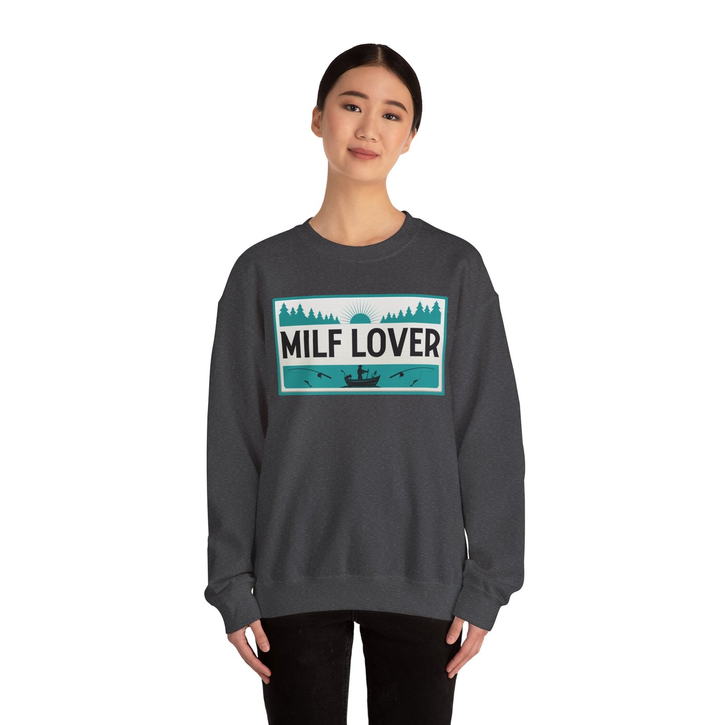 MILF Lover - Unisex Heavy Blend™ Crewneck Sweatshirt