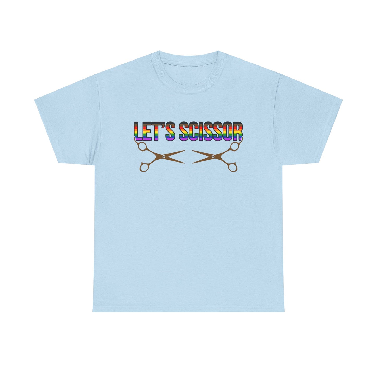 Let's Scissor - Unisex Heavy Cotton Tee