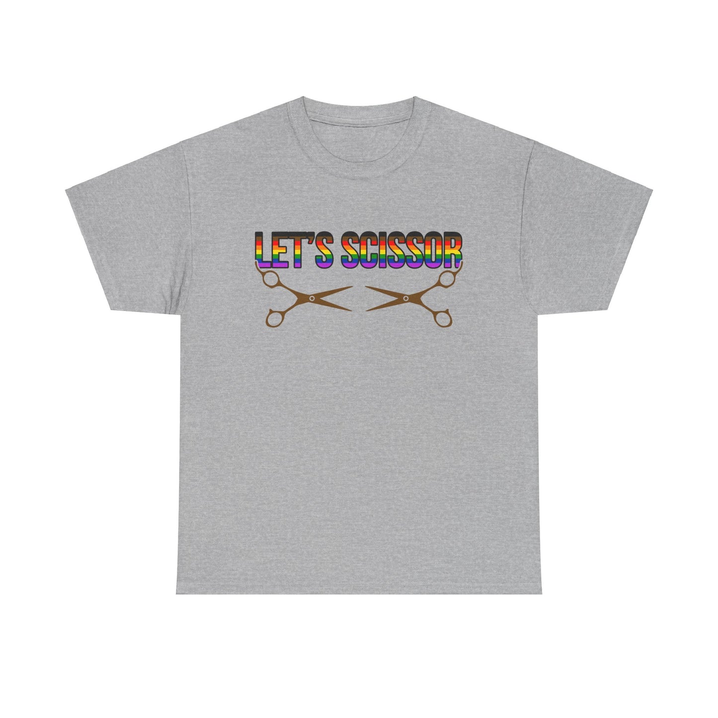 Let's Scissor - Unisex Heavy Cotton Tee