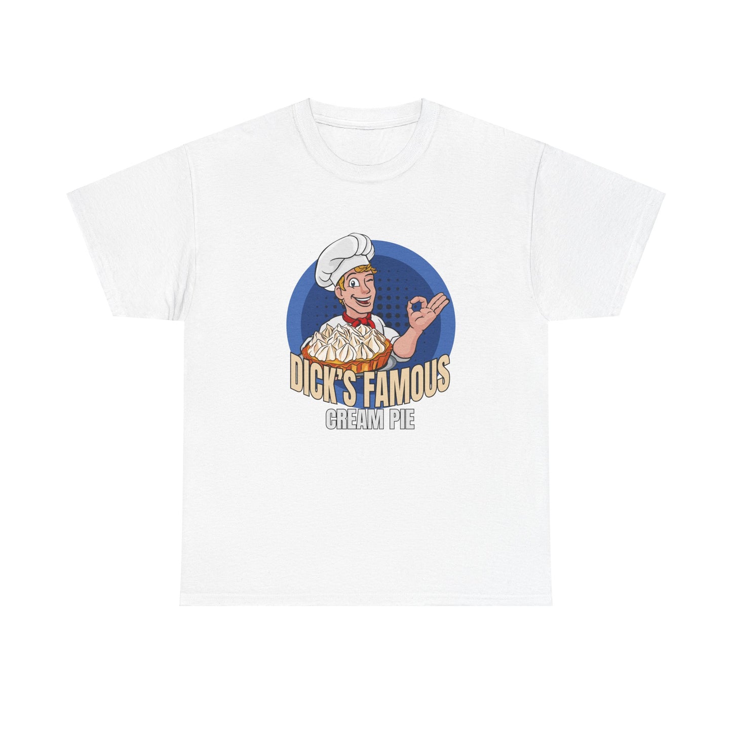 Dick's Famous Cream Pie - Unisex Heavy Cotton Tee