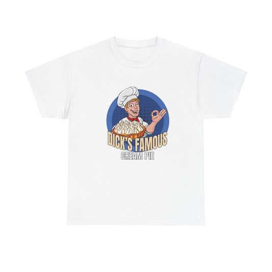 Dick's Famous Cream Pie - Unisex Heavy Cotton Tee
