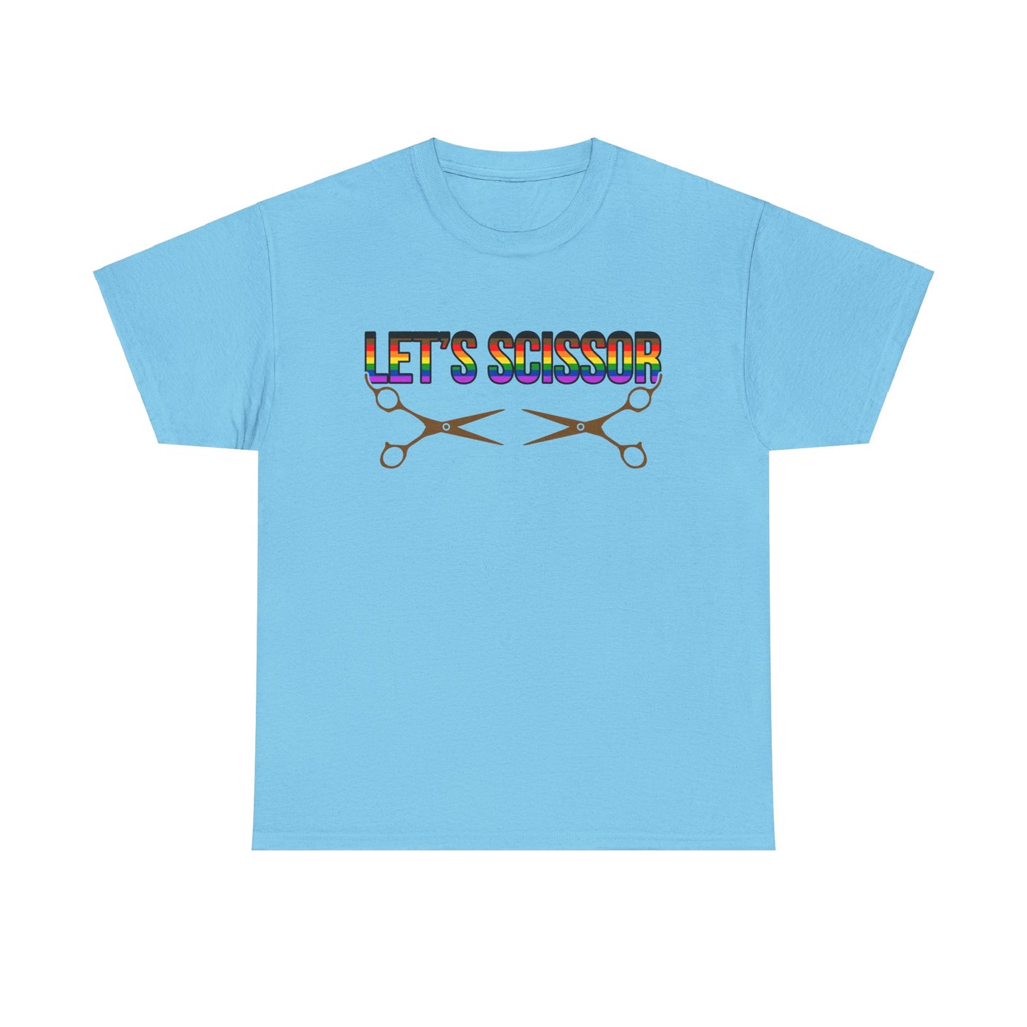 Let's Scissor - Unisex Heavy Cotton Tee