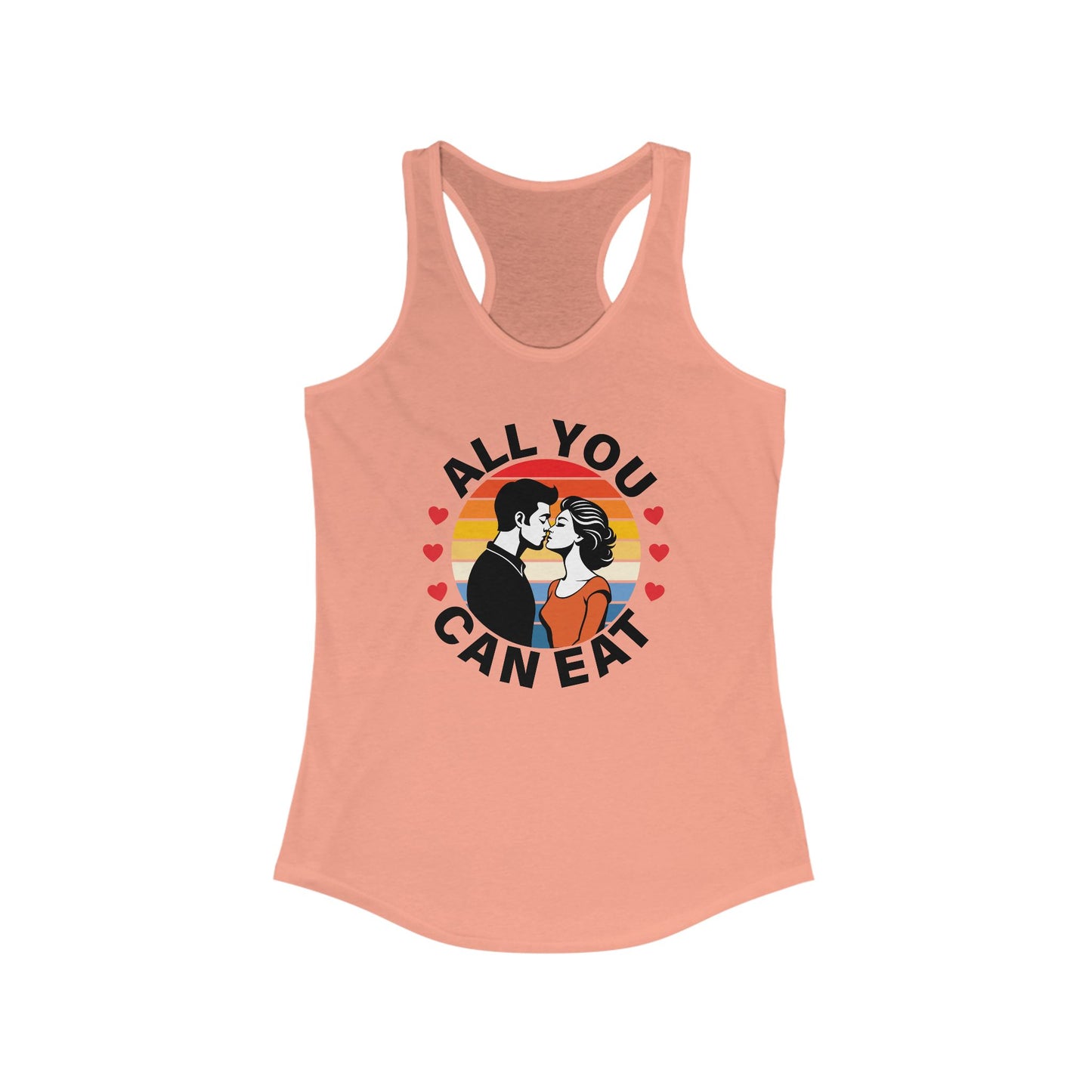 All You Can Eat - Women's Ideal Racerback Tank