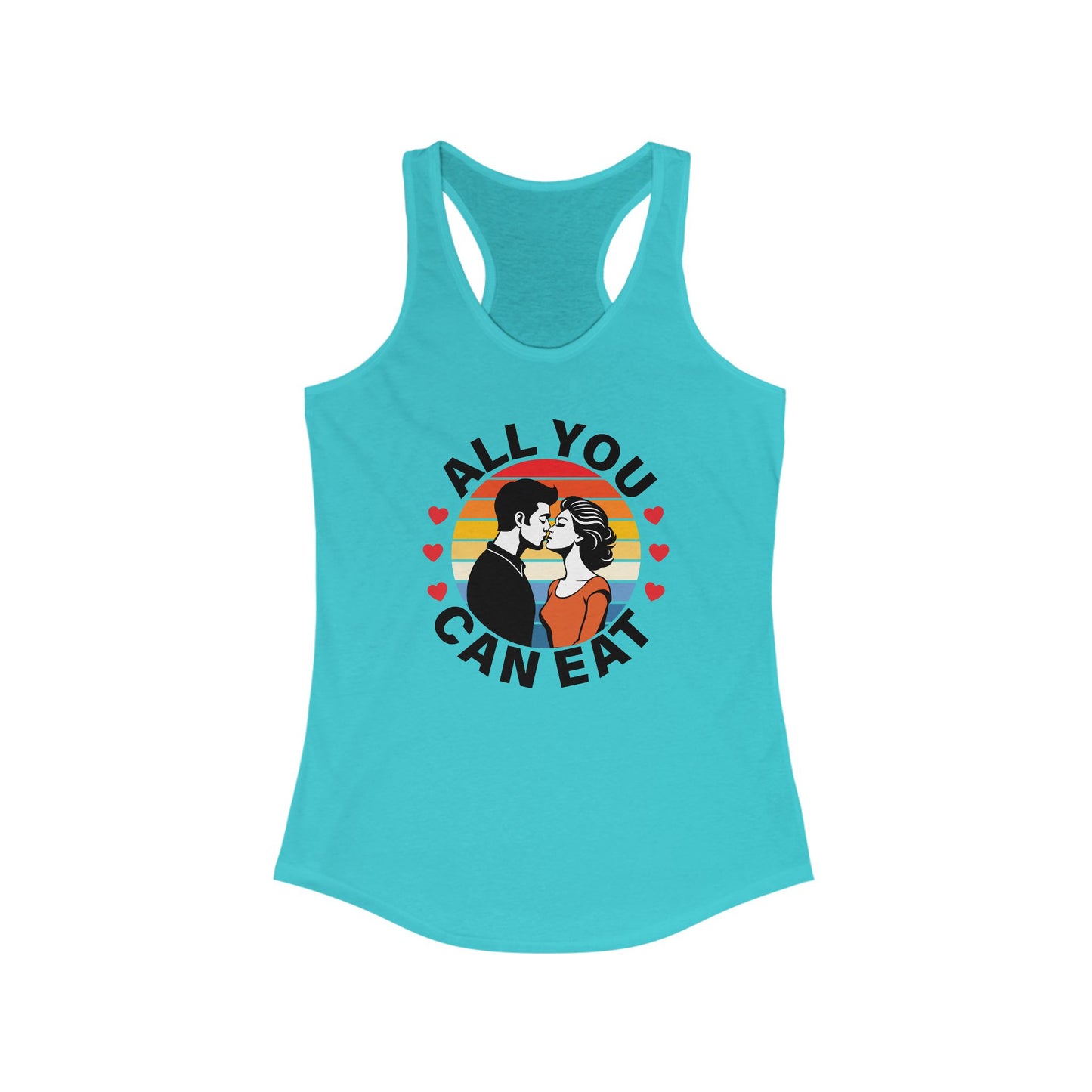 All You Can Eat - Women's Ideal Racerback Tank