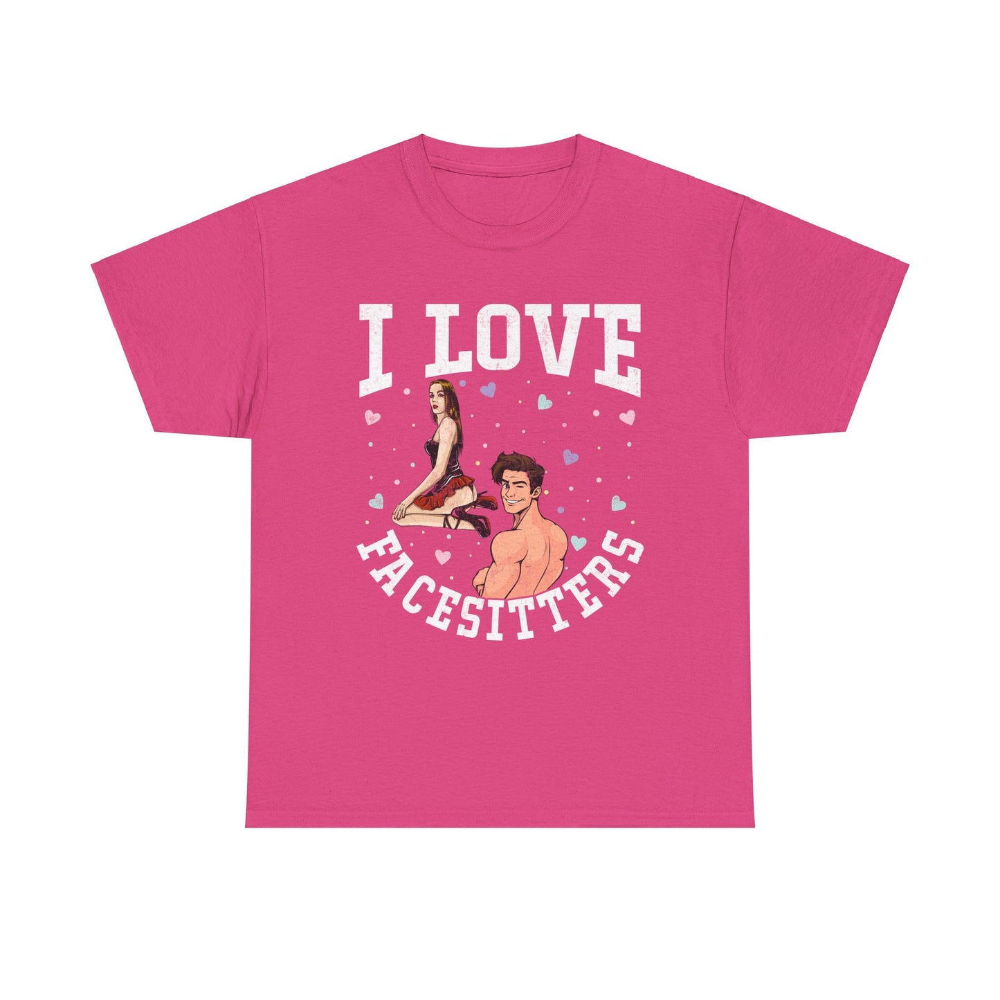I Love Facesitters - Unisex Heavy Cotton Tee