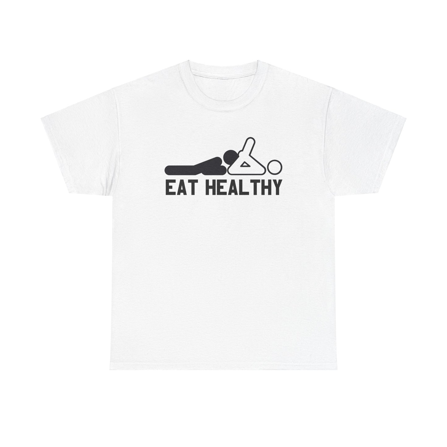 Eat Healthy - Unisex Heavy Cotton Tee
