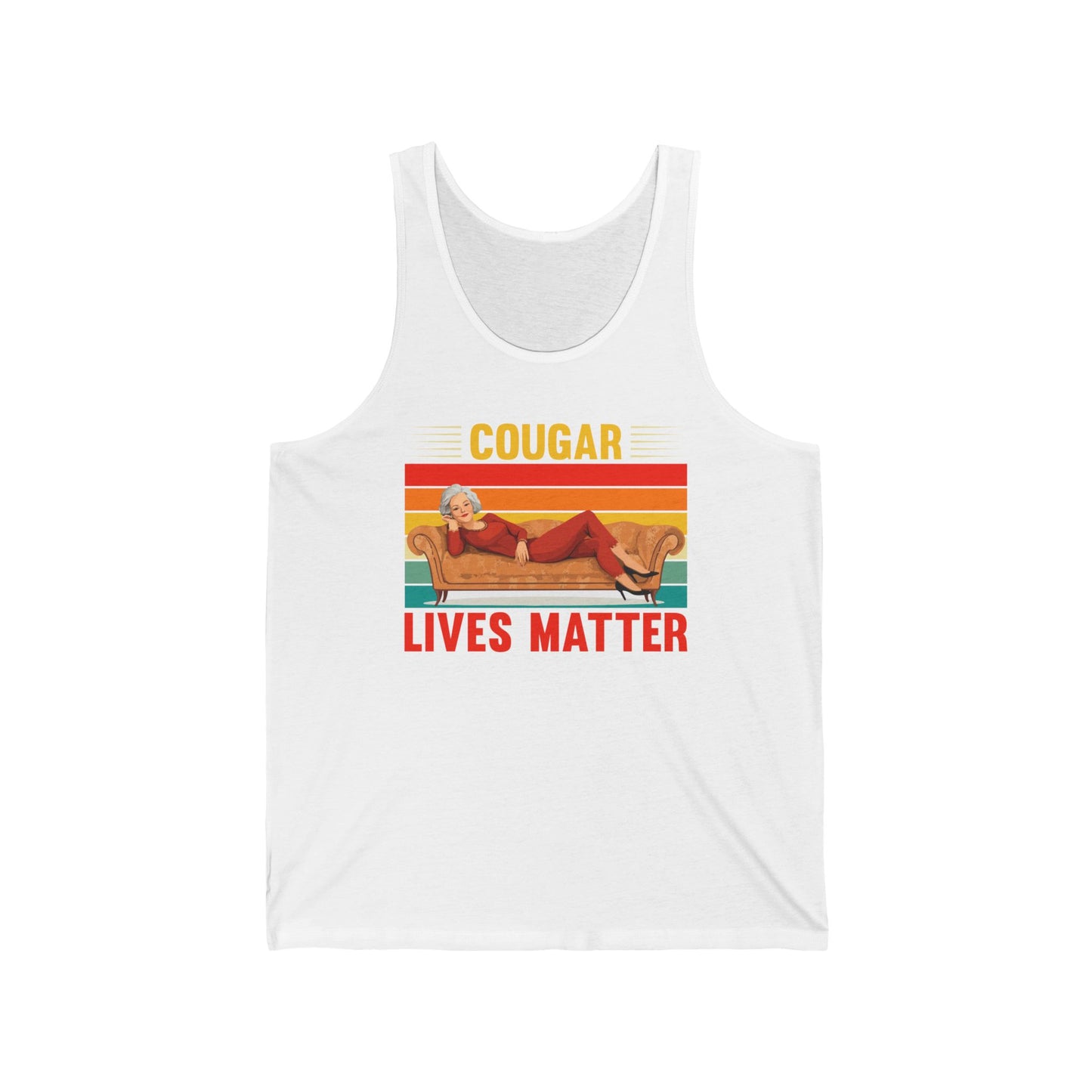 Cougar Lives Matter - Unisex Jersey Tank