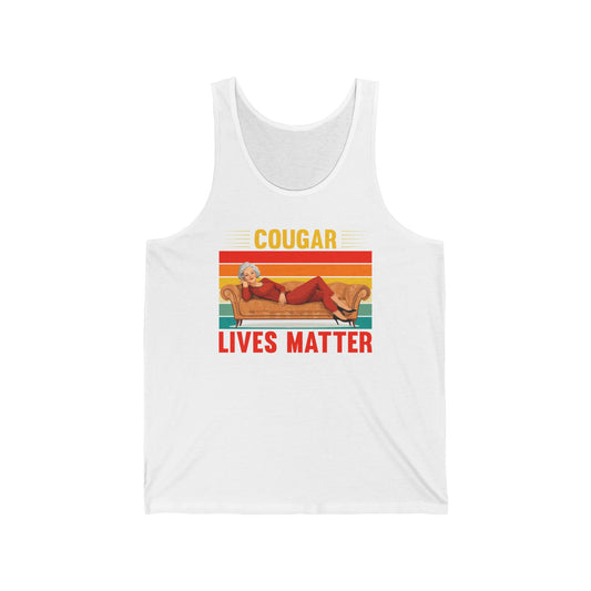 Cougar Lives Matter - Unisex Jersey Tank