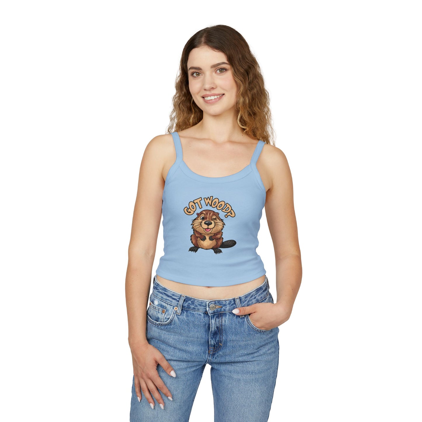 Got Wood? - Women's Spaghetti Strap Tank Top
