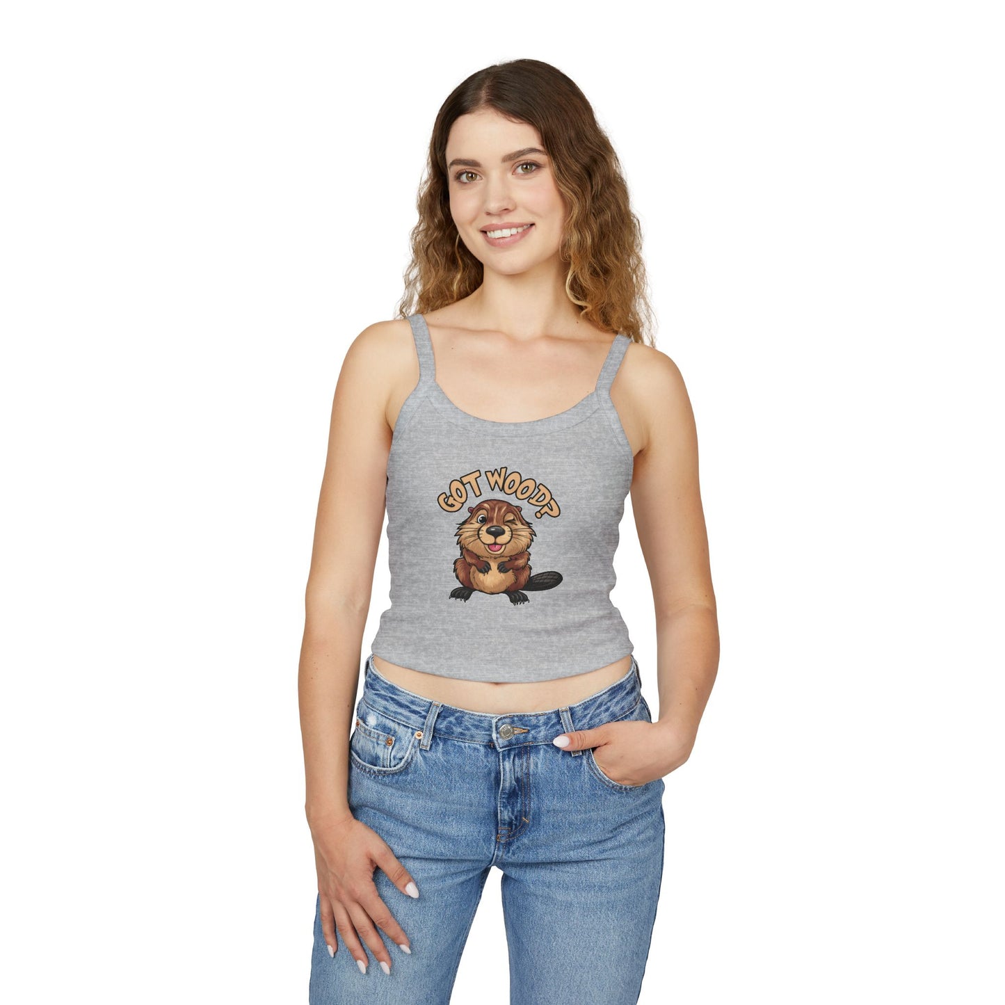 Got Wood? - Women's Spaghetti Strap Tank Top