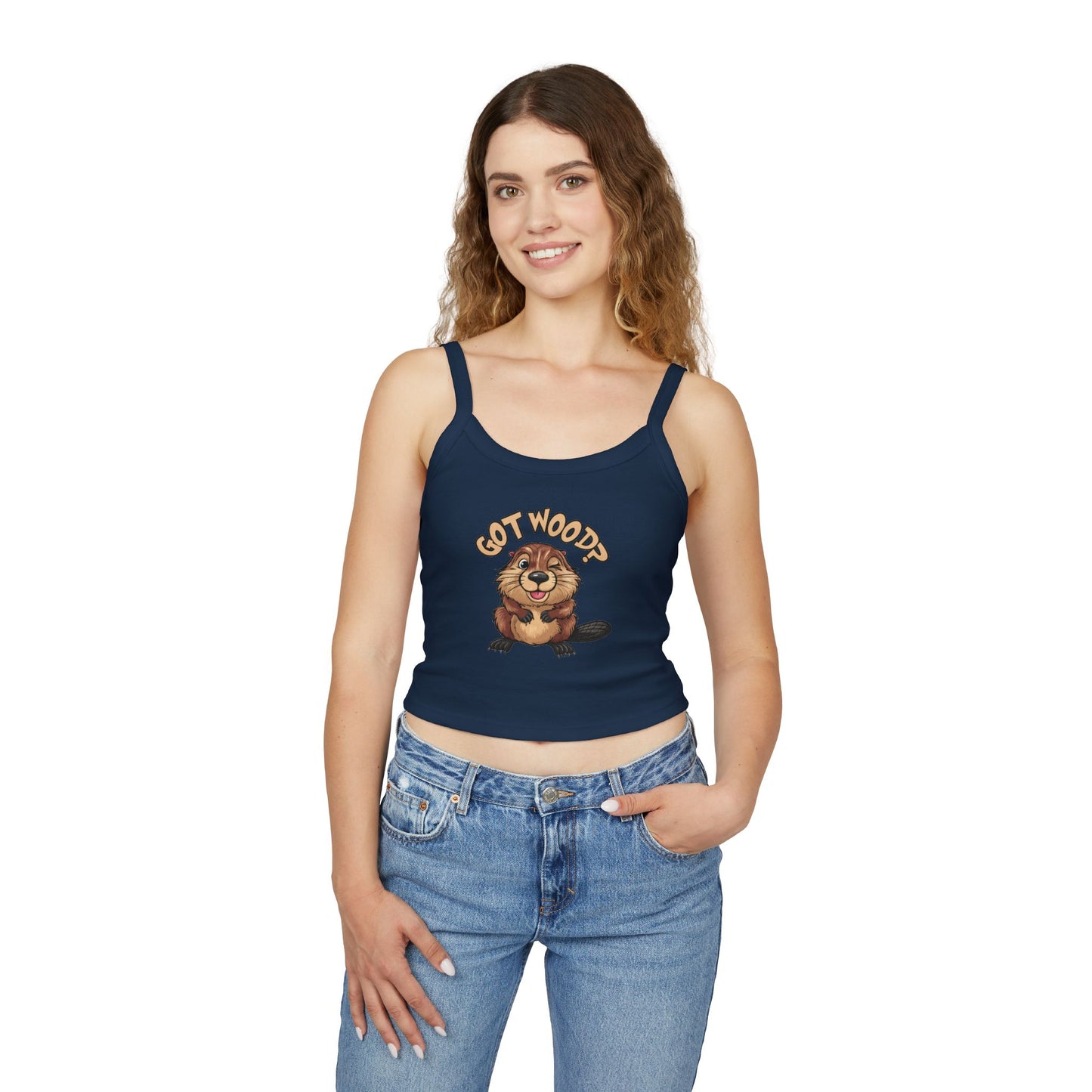 Got Wood? - Women's Spaghetti Strap Tank Top