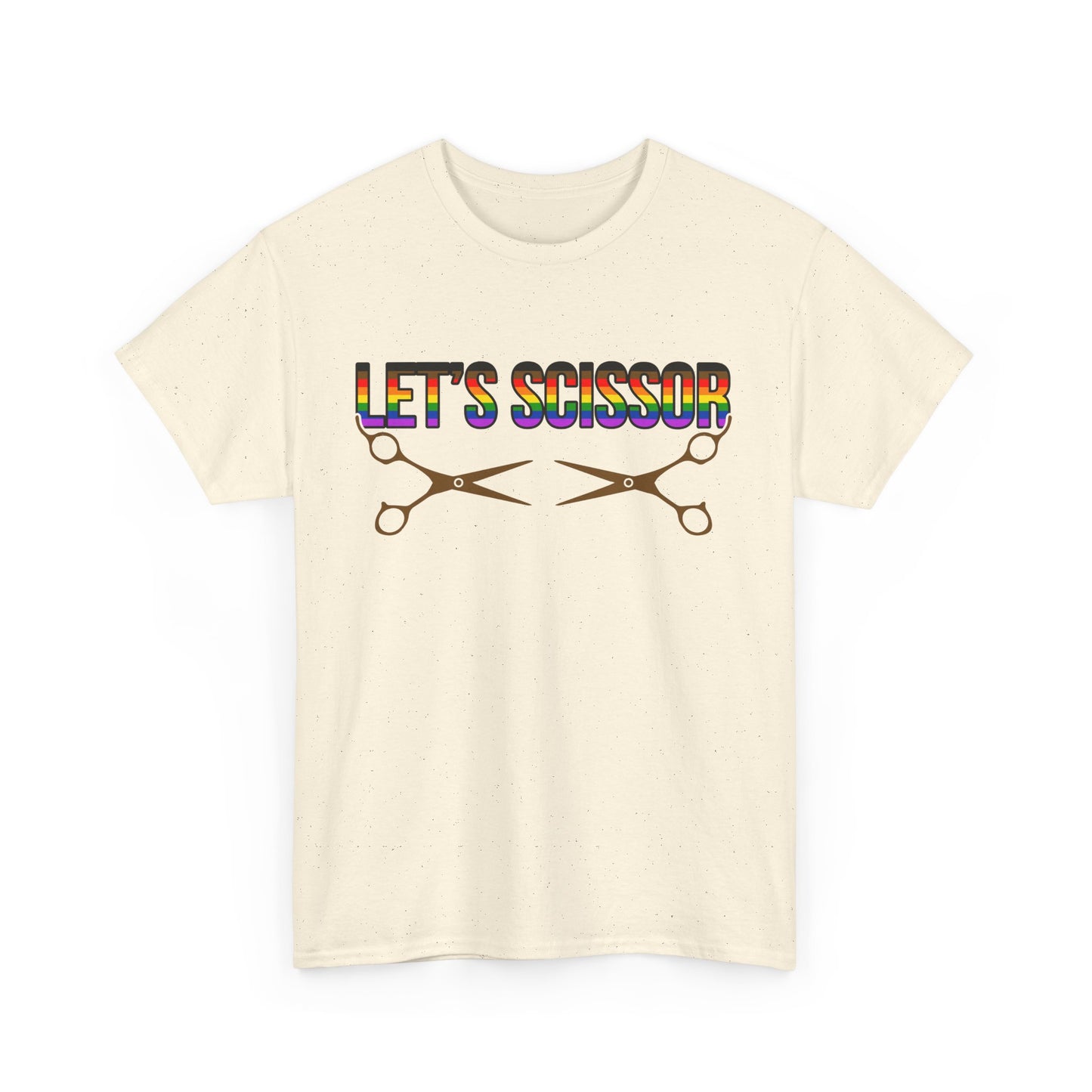 Let's Scissor - Unisex Heavy Cotton Tee
