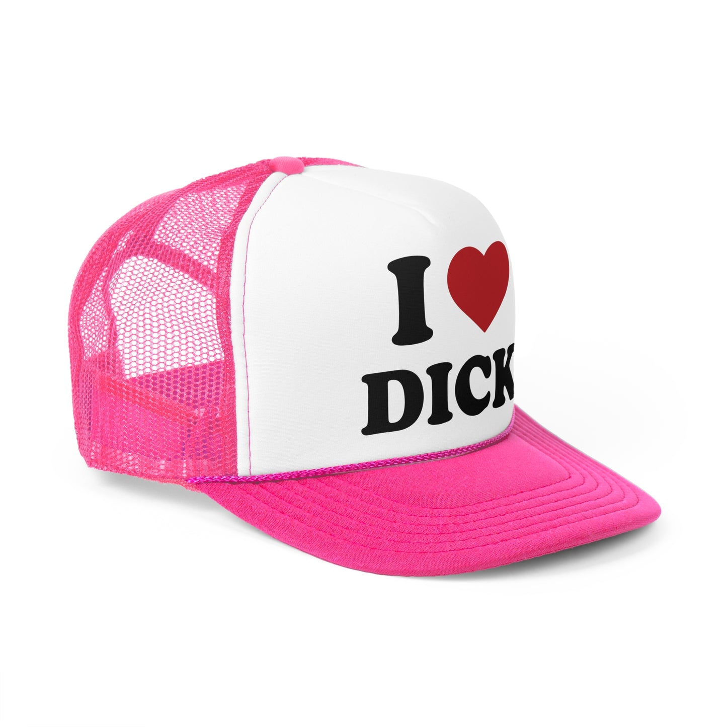 I Heart Dick - Funny Trucker Caps