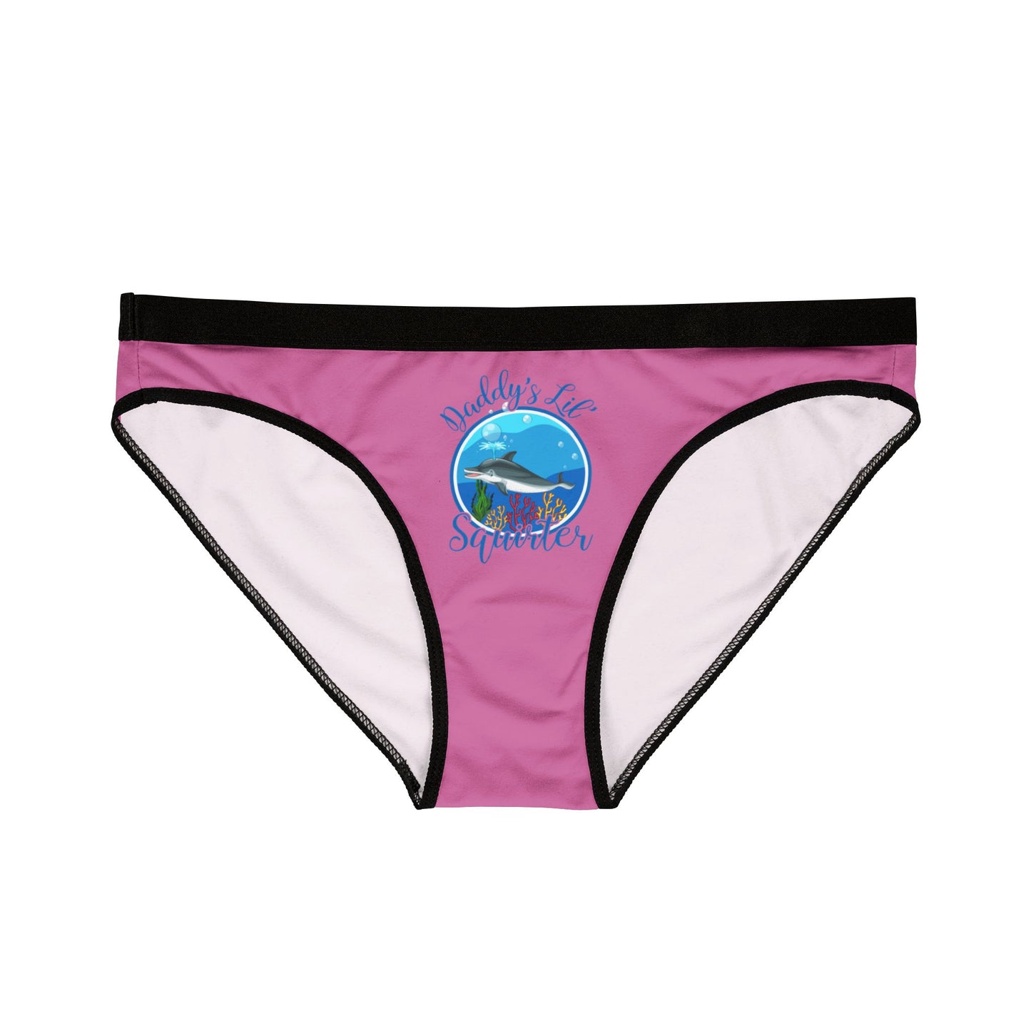 Daddy's Lil' Squirter - Light Pink - Women's Underwear (AOP)
