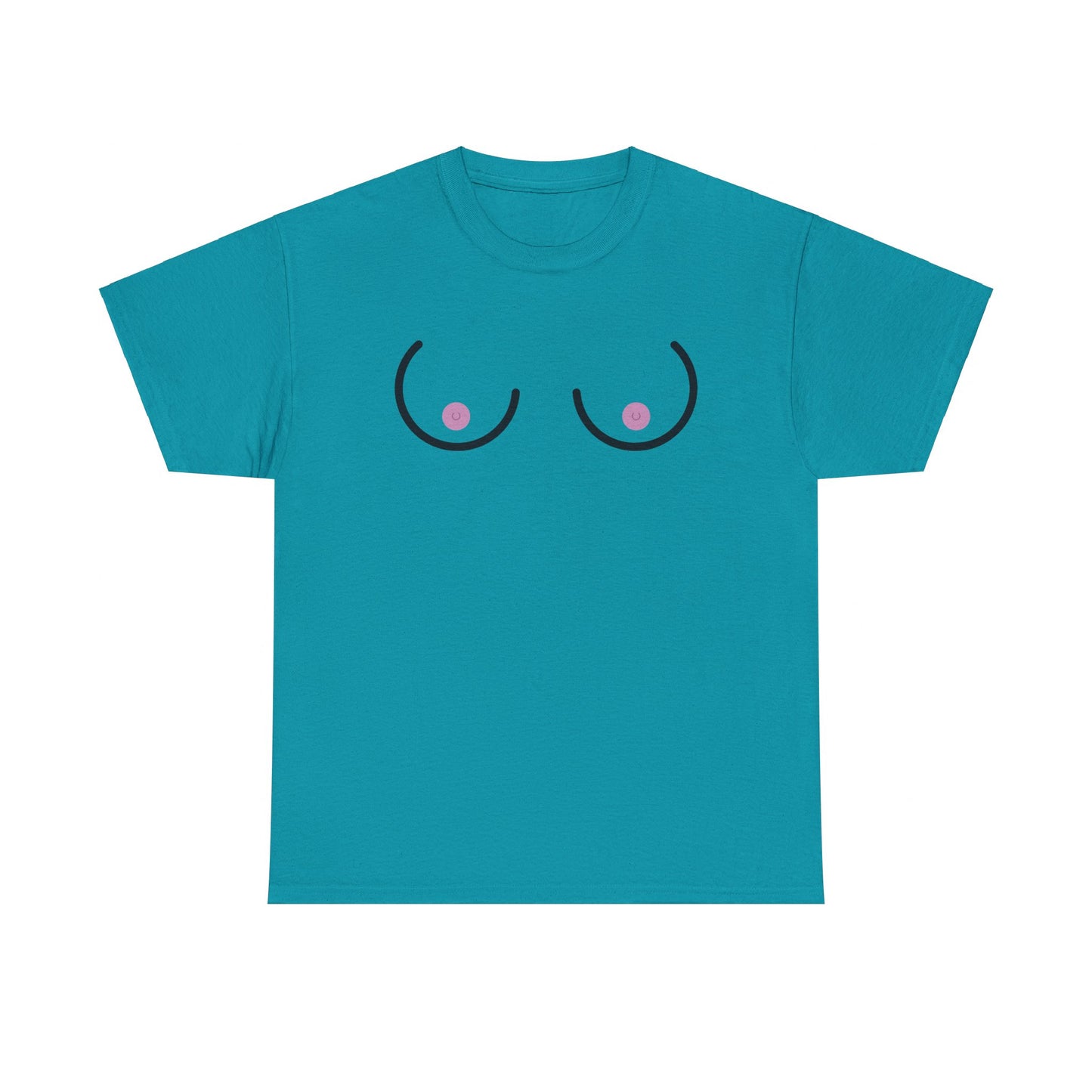 Boobies - Cute Unisex Heavy Cotton Tee