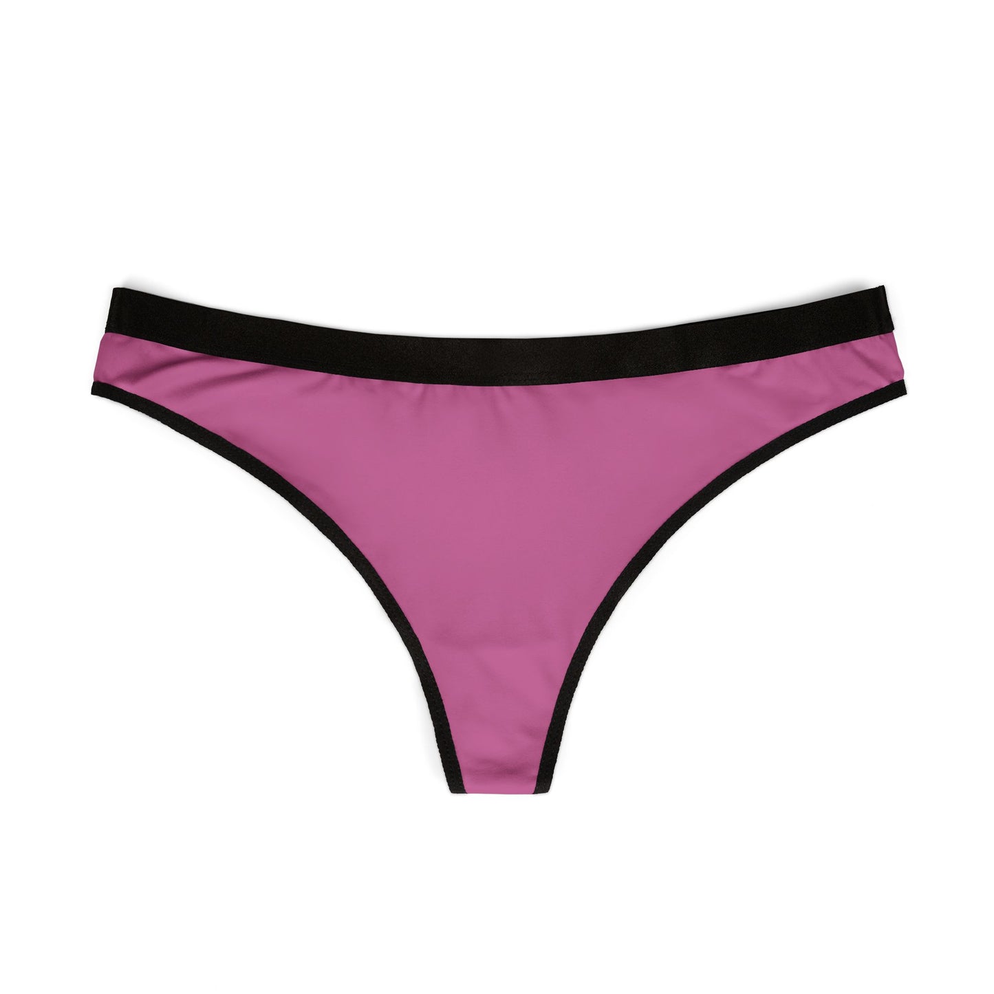 I Look Better Bent Over - Light Pink - Women's Thongs (AOP)