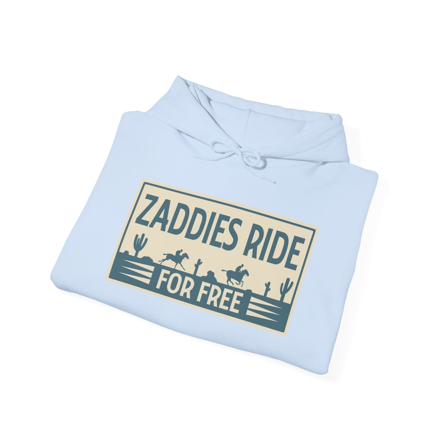 Zaddies Ride For Free - Unisex Heavy Blend™ Hooded Sweatshirt