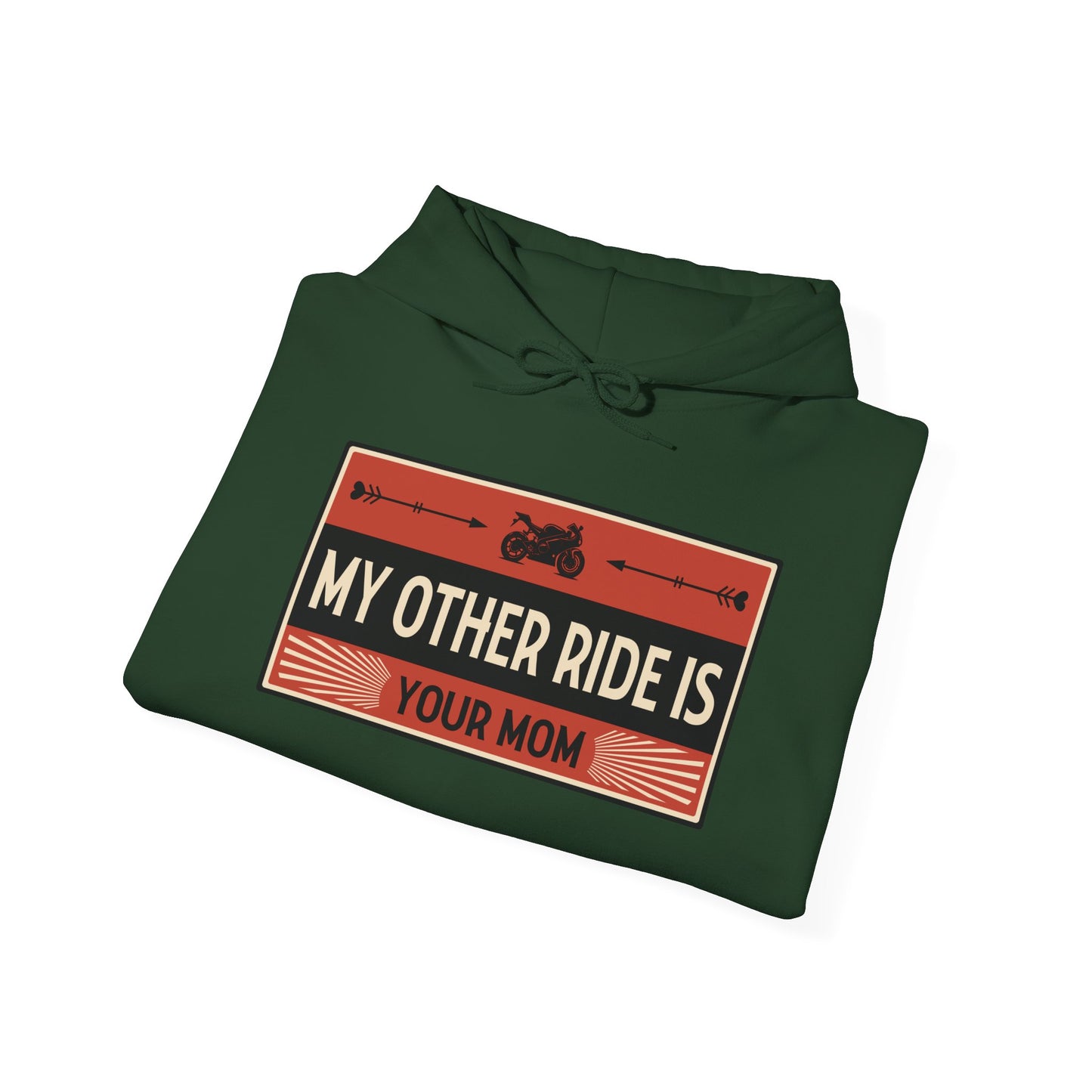 My Other Ride Is Your Mom - Unisex Heavy Blend™ Hooded Sweatshirt
