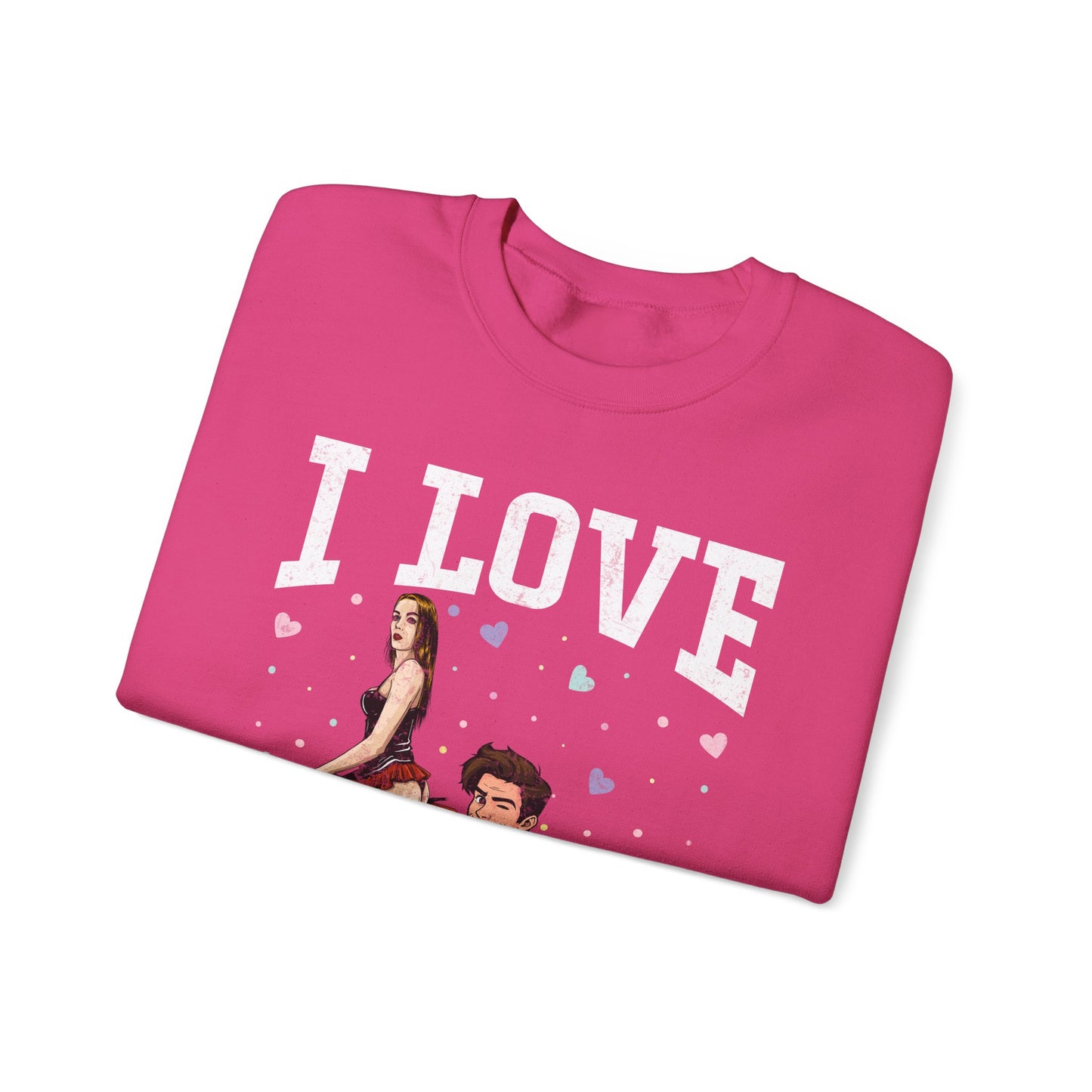 I Love Facesitters - Unisex Heavy Blend™ Crewneck Sweatshirt