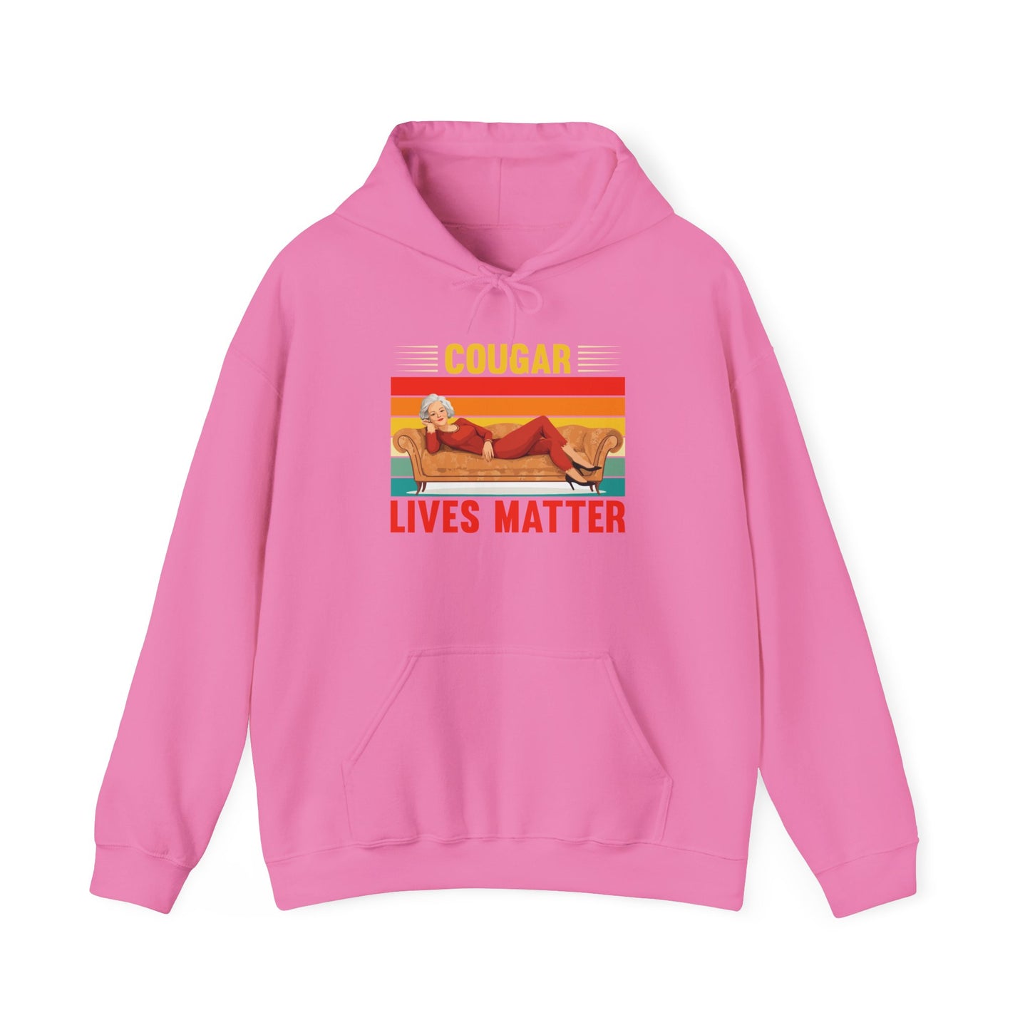 Cougar Lives Matter - Unisex Heavy Blend™ Hooded Sweatshirt