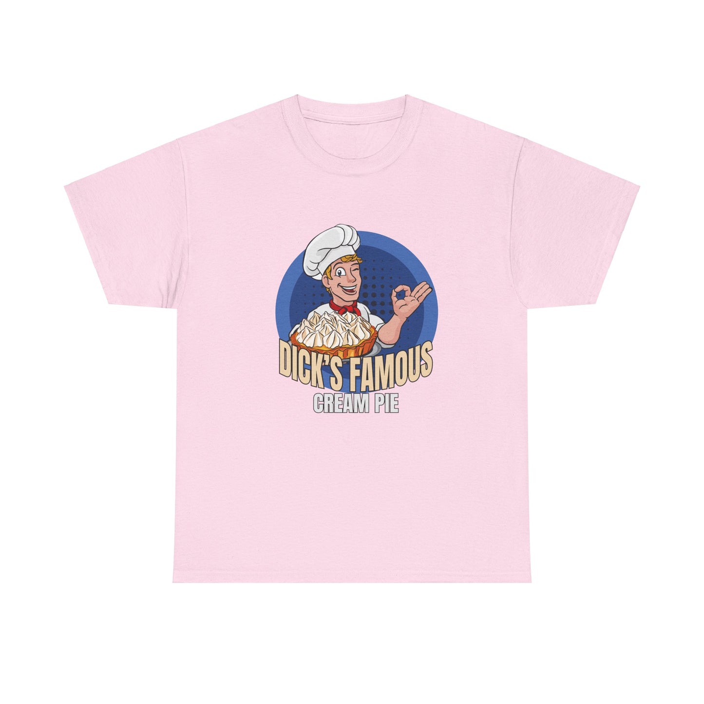 Dick's Famous Cream Pie - Unisex Heavy Cotton Tee