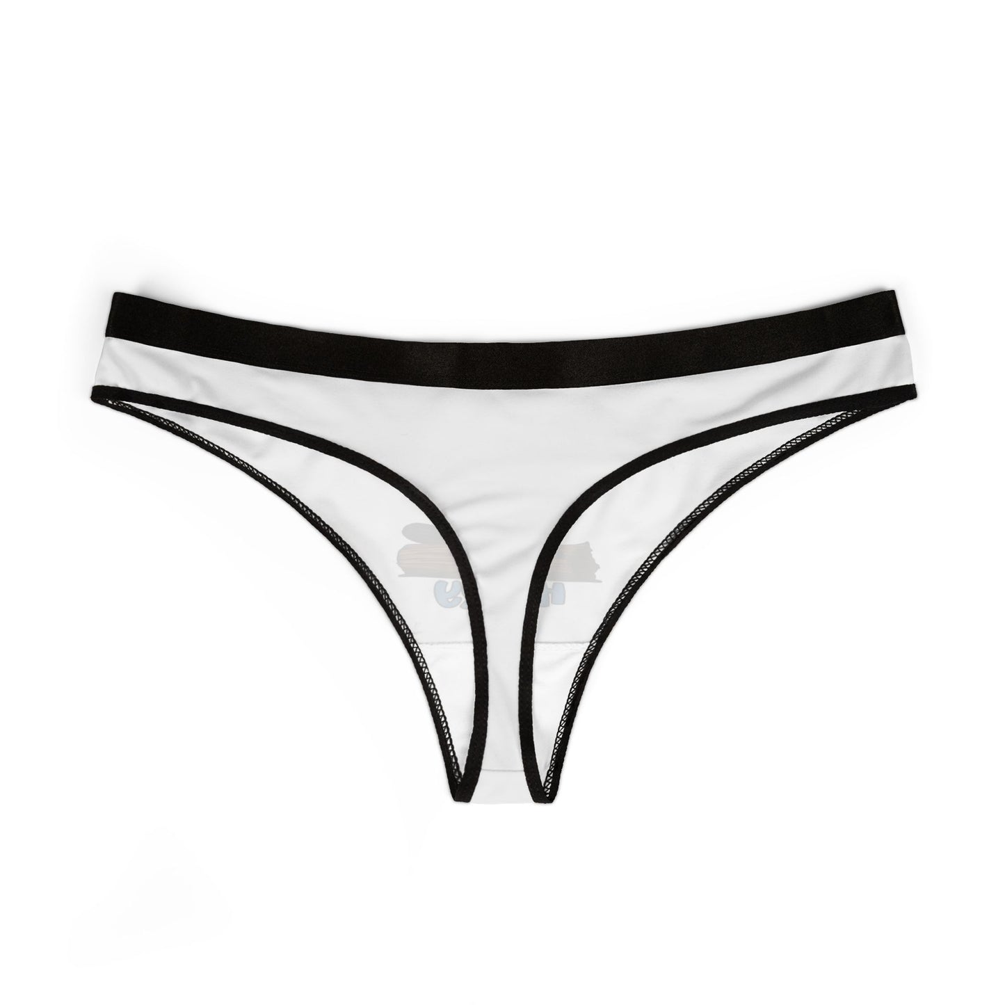 Not All Beavers Are Hairy - Women's Thongs (AOP)