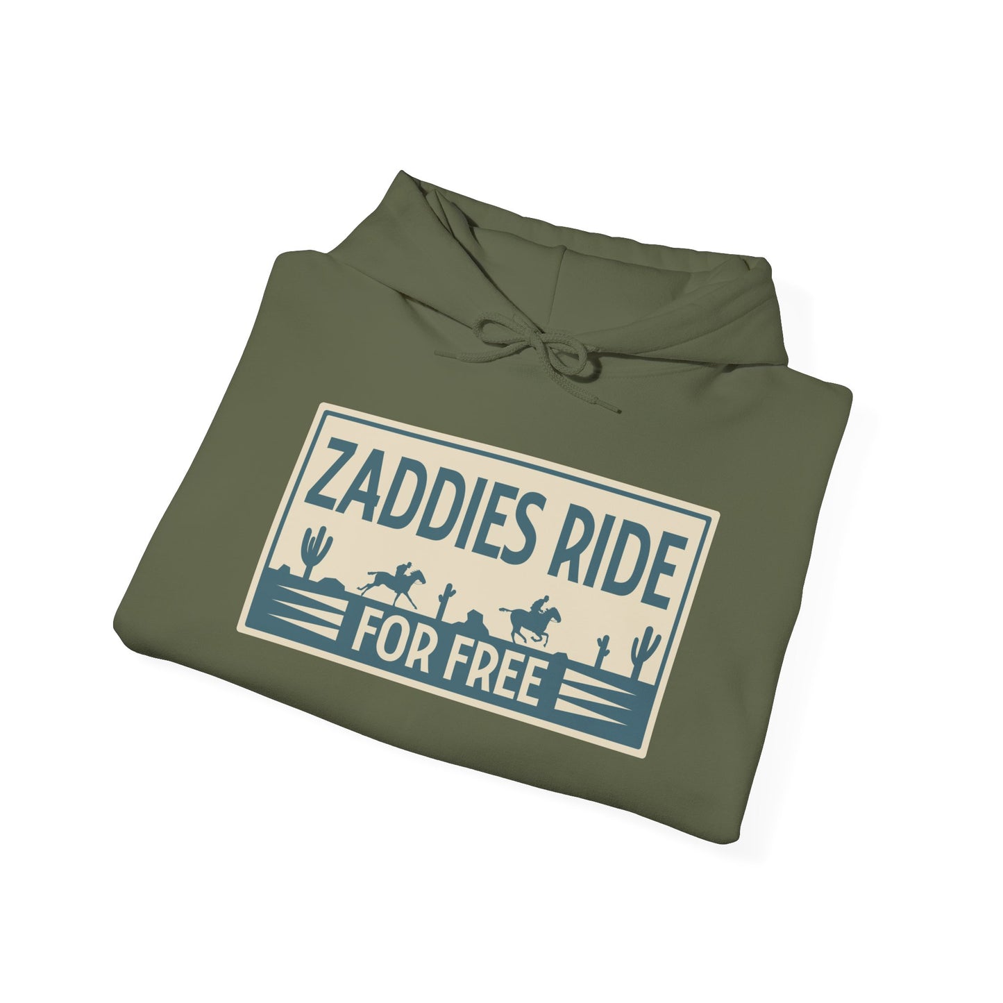 Zaddies Ride For Free - Unisex Heavy Blend™ Hooded Sweatshirt