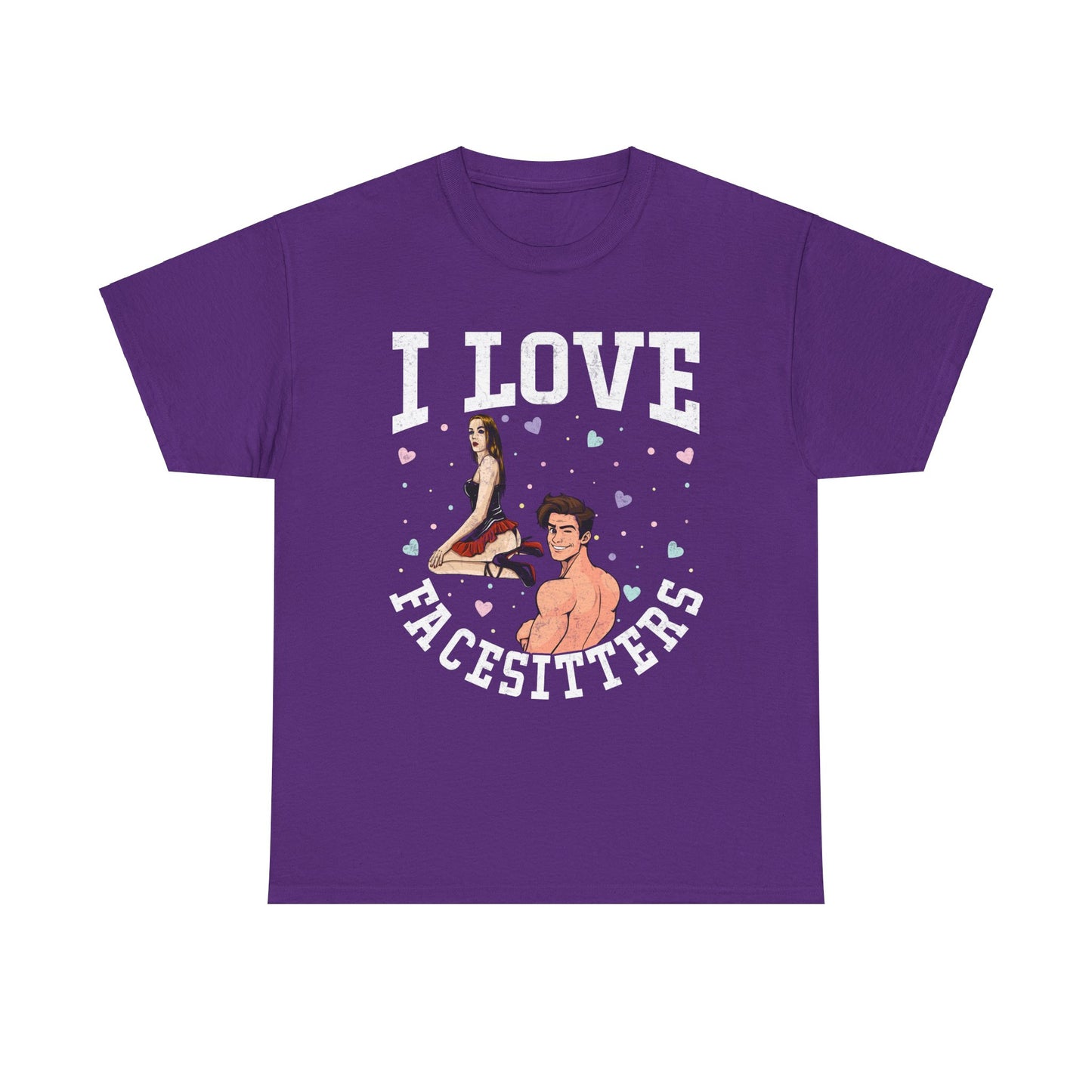 I Love Facesitters - Unisex Heavy Cotton Tee
